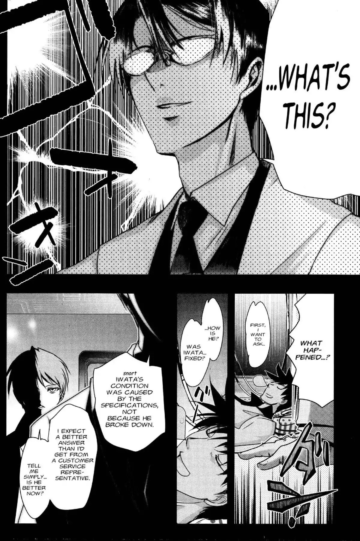 Excel Saga Chapter 24.4 page 4 - Vol.24 Mission 4: A Wrinkled Angle