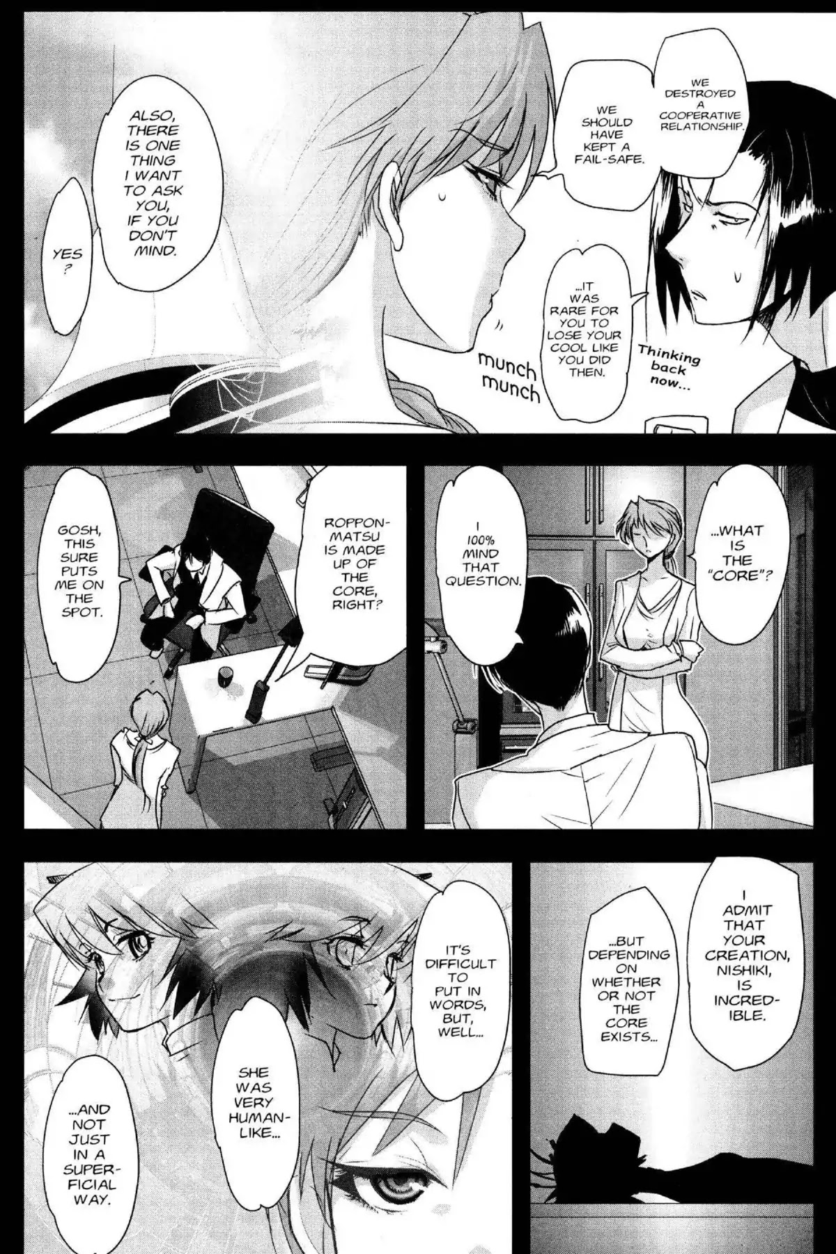 Excel Saga Chapter 24.4 page 8 - Vol.24 Mission 4: A Wrinkled Angle