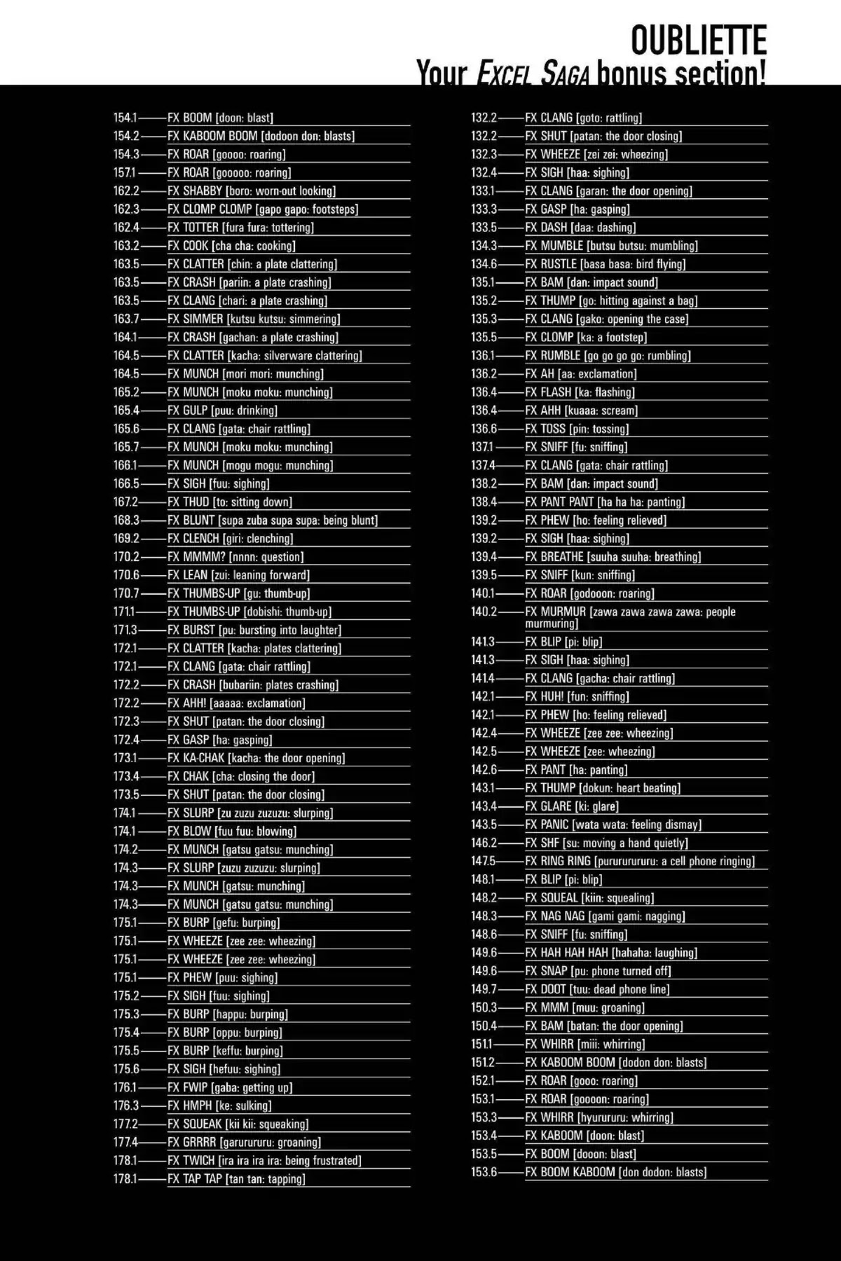 Excel Saga Chapter 24.6-5 page 5 - Vol.24 Oubliette: Excel Saga Bonus Section