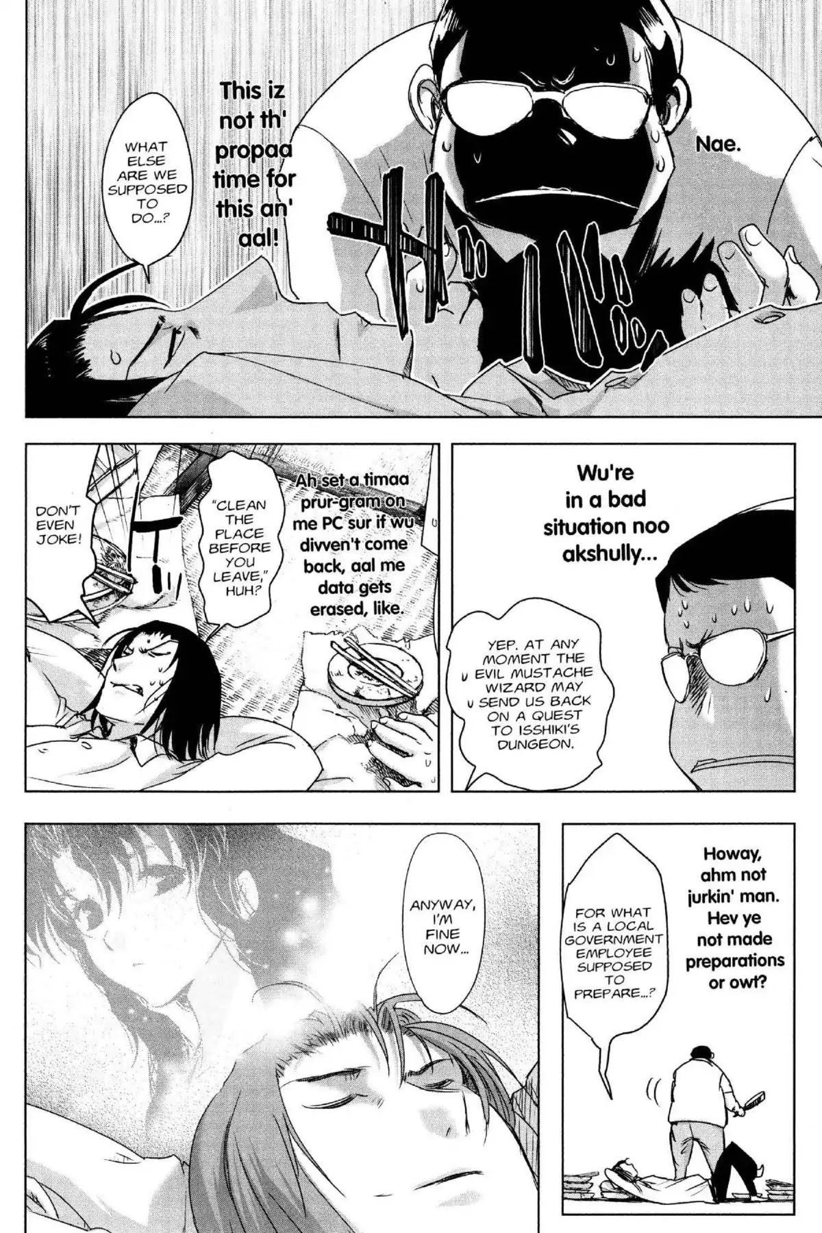 Excel Saga Chapter 24.6 page 20 - Vol.24 Mission 6: Shadows of Blue and Scarlet
