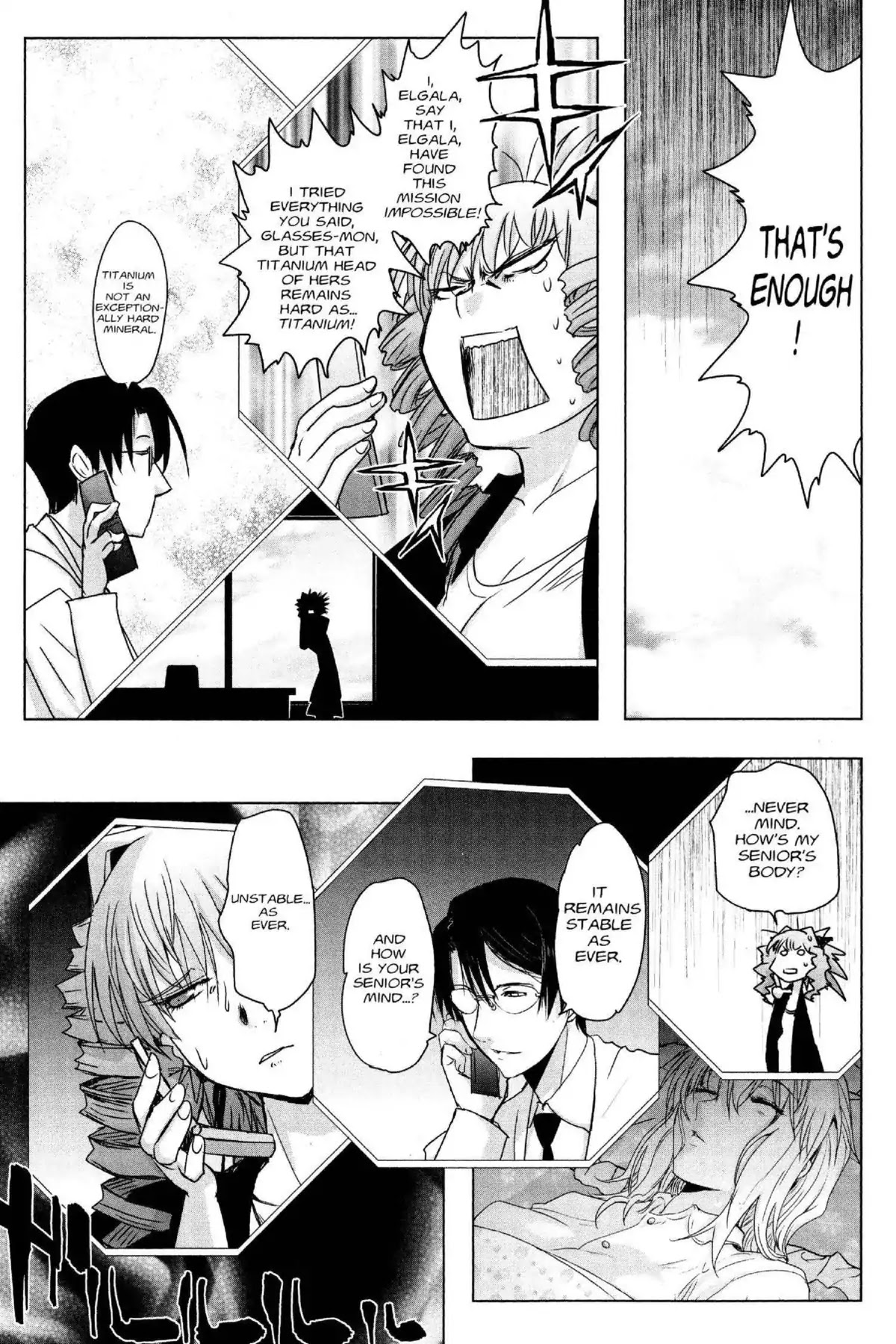 Excel Saga Chapter 24.6 page 21 - Vol.24 Mission 6: Shadows of Blue and Scarlet