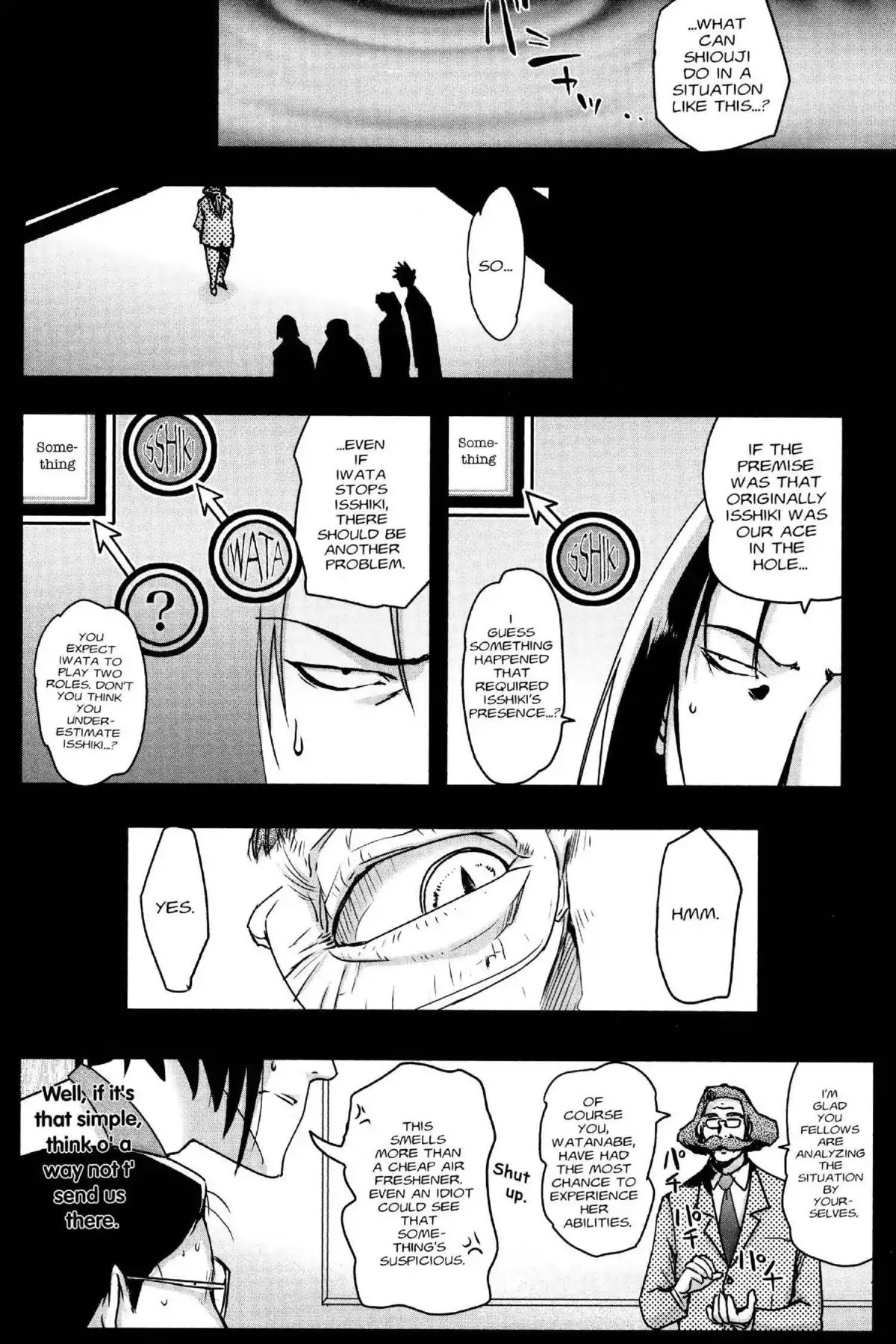 Excel Saga Chapter 25.1 page 15 - Vol.25 Mission 1: ••• Does Not Betray Your Dream