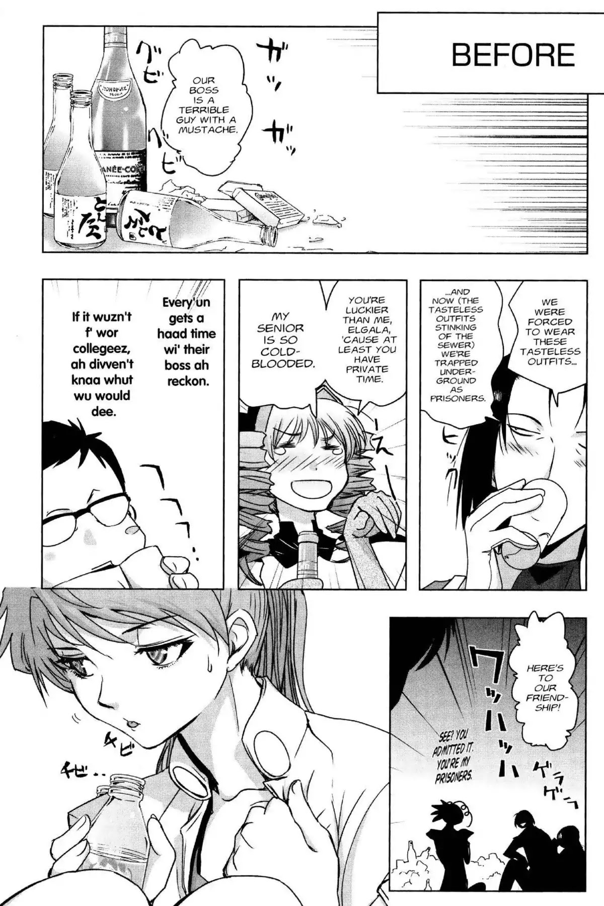 Excel Saga Chapter 25.5 page 1 - Vol.25 Mission 5: As a Human Being
