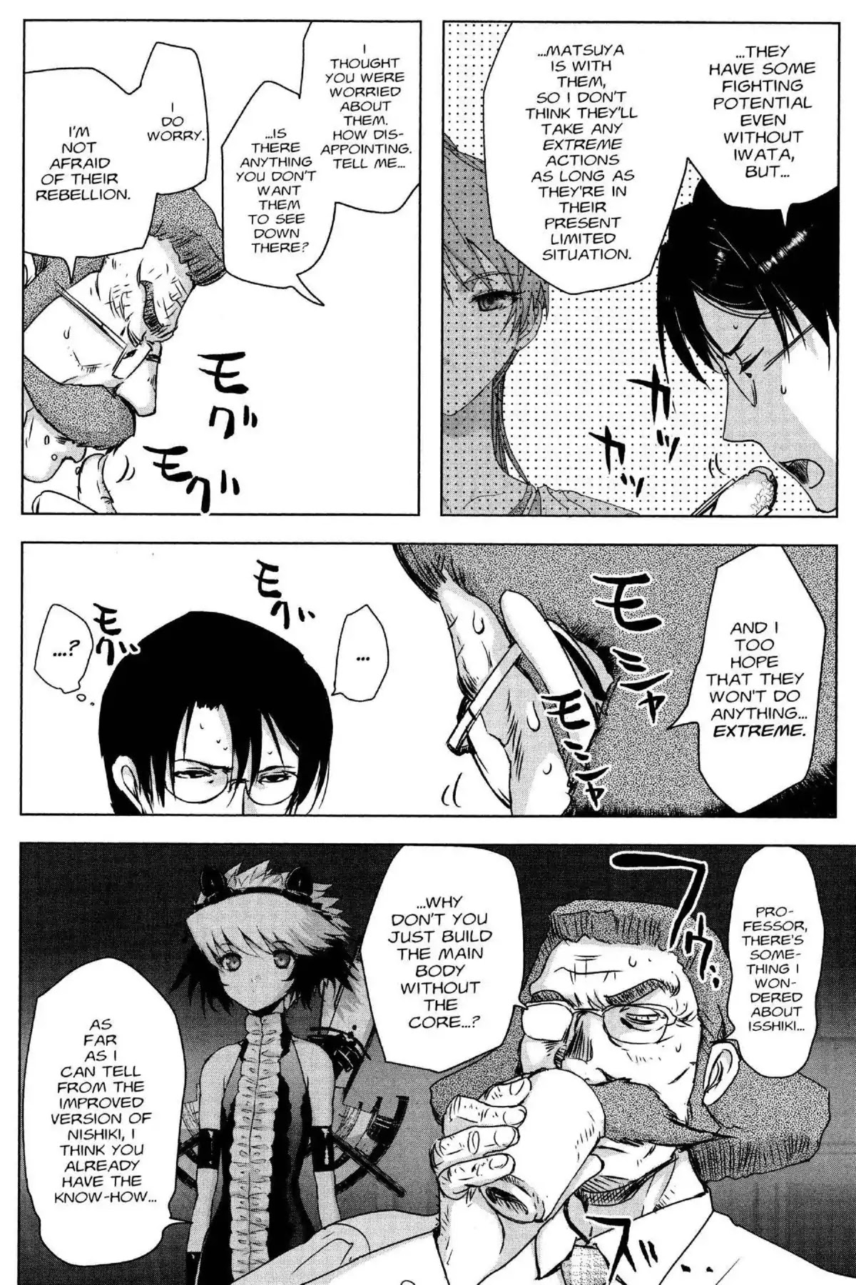 Excel Saga Chapter 25.5 page 18 - Vol.25 Mission 5: As a Human Being