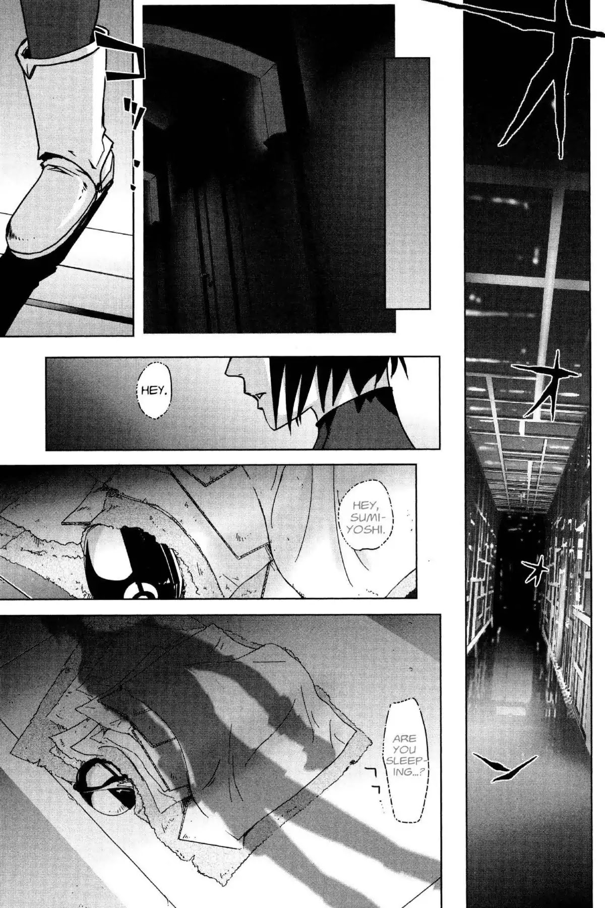 Excel Saga Chapter 25.5 page 3 - Vol.25 Mission 5: As a Human Being