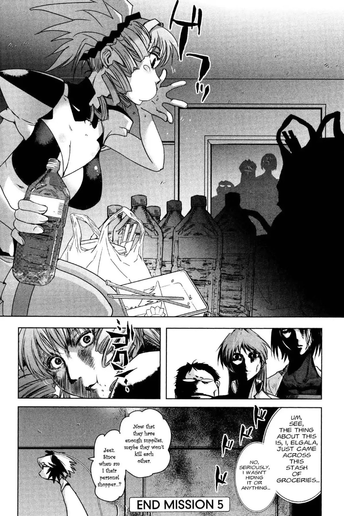 Excel Saga Chapter 25.5 page 30 - Vol.25 Mission 5: As a Human Being