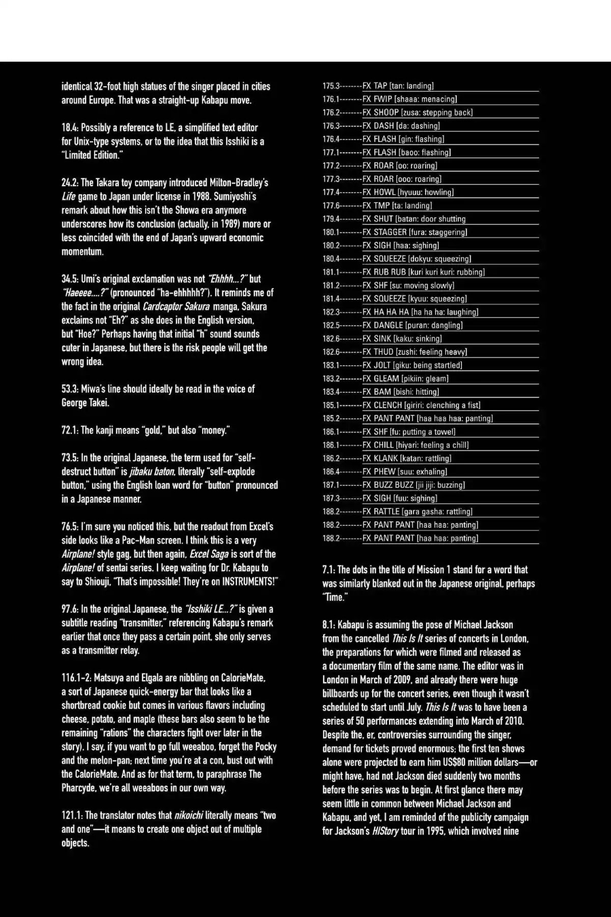 Excel Saga Chapter 25.6-5 page 6 - Vol.25 Oubliette: Excel Saga Bonus Section