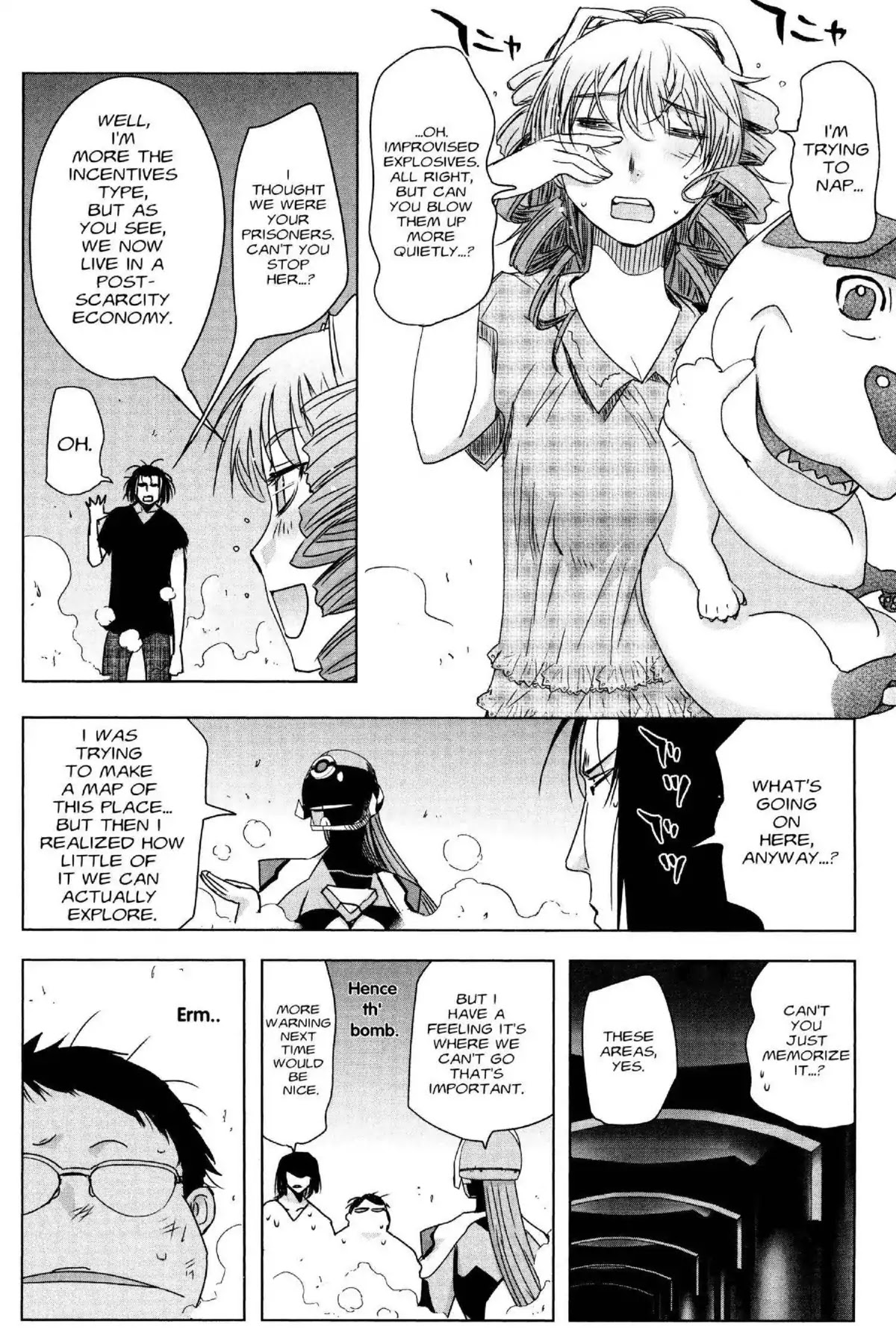 Excel Saga Chapter 25.6 page 11 - Vol.25 Mission 6: Cracked Blue