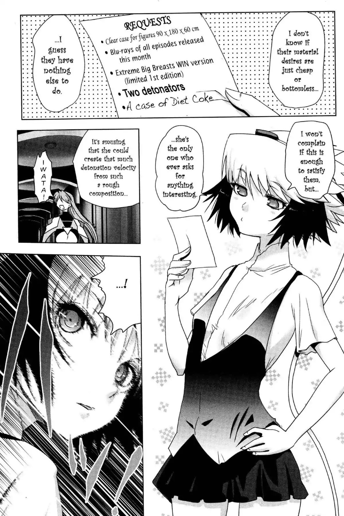 Excel Saga Chapter 25.6 page 15 - Vol.25 Mission 6: Cracked Blue