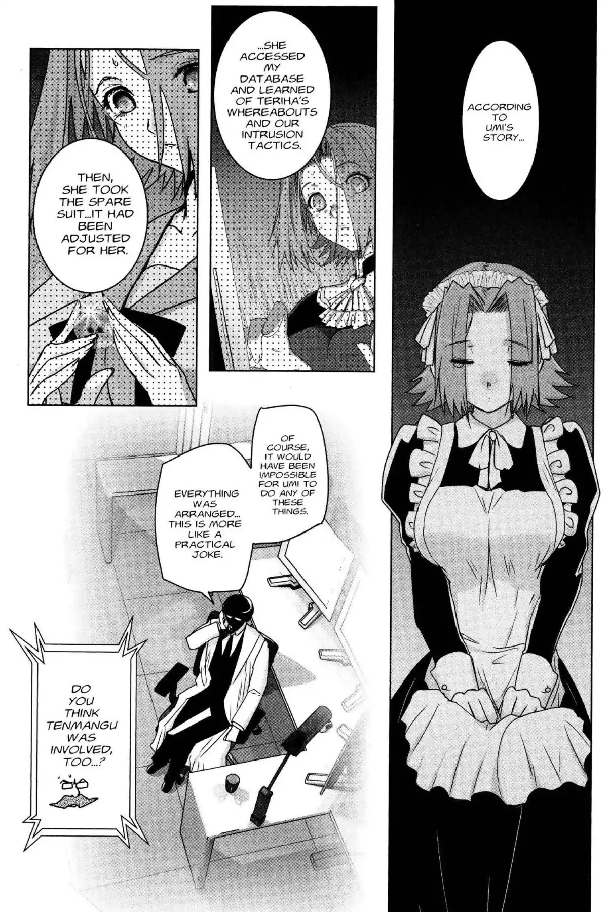 Excel Saga Chapter 25.6 page 6 - Vol.25 Mission 6: Cracked Blue