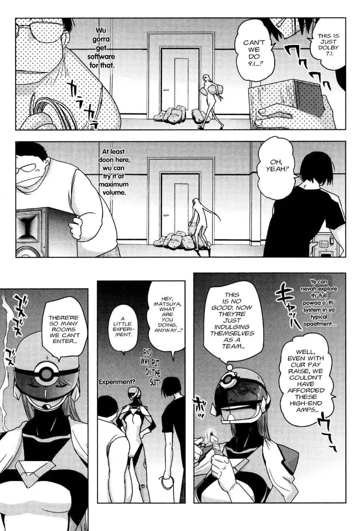 Excel Saga Chapter 25.6 page 9 - Vol.25 Mission 6: Cracked Blue