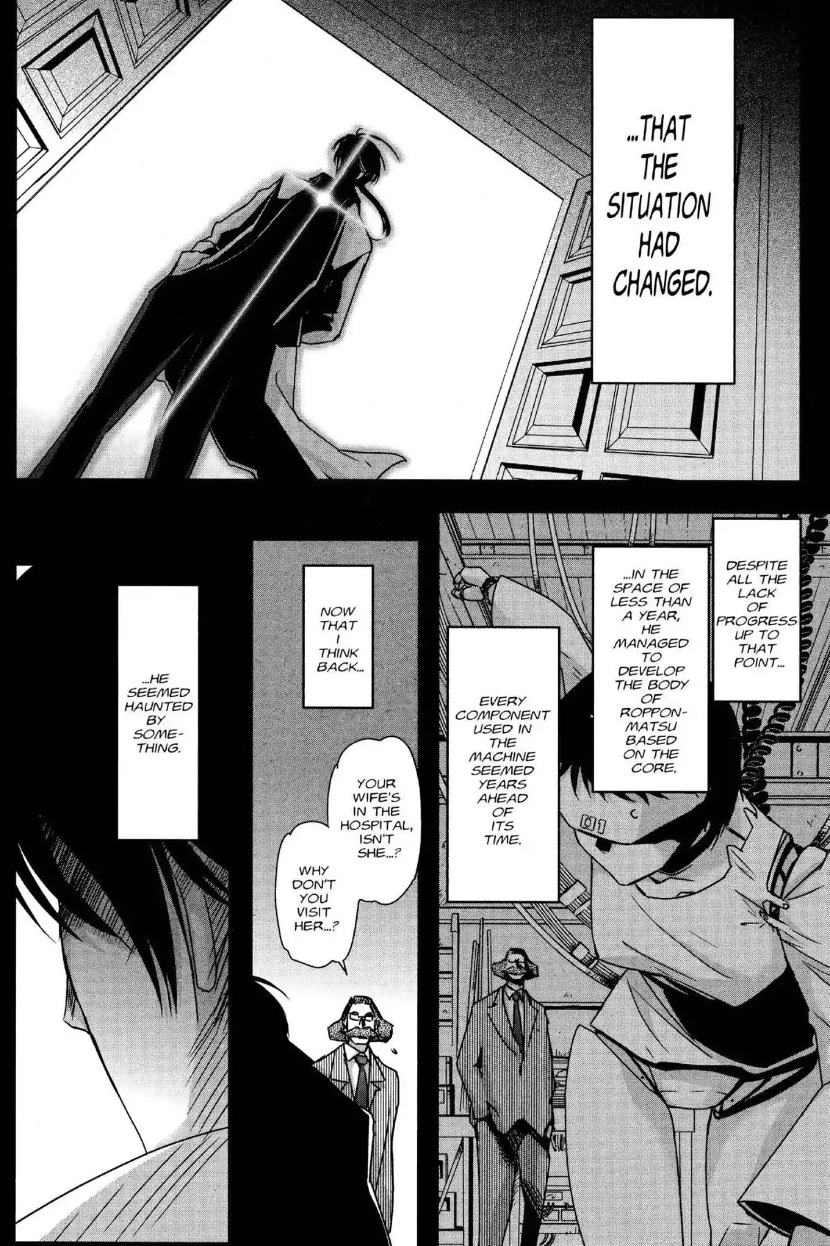 Excel Saga Chapter 26.1 page 9 - Vol.26 Mission 1: Hot and Fading Memories