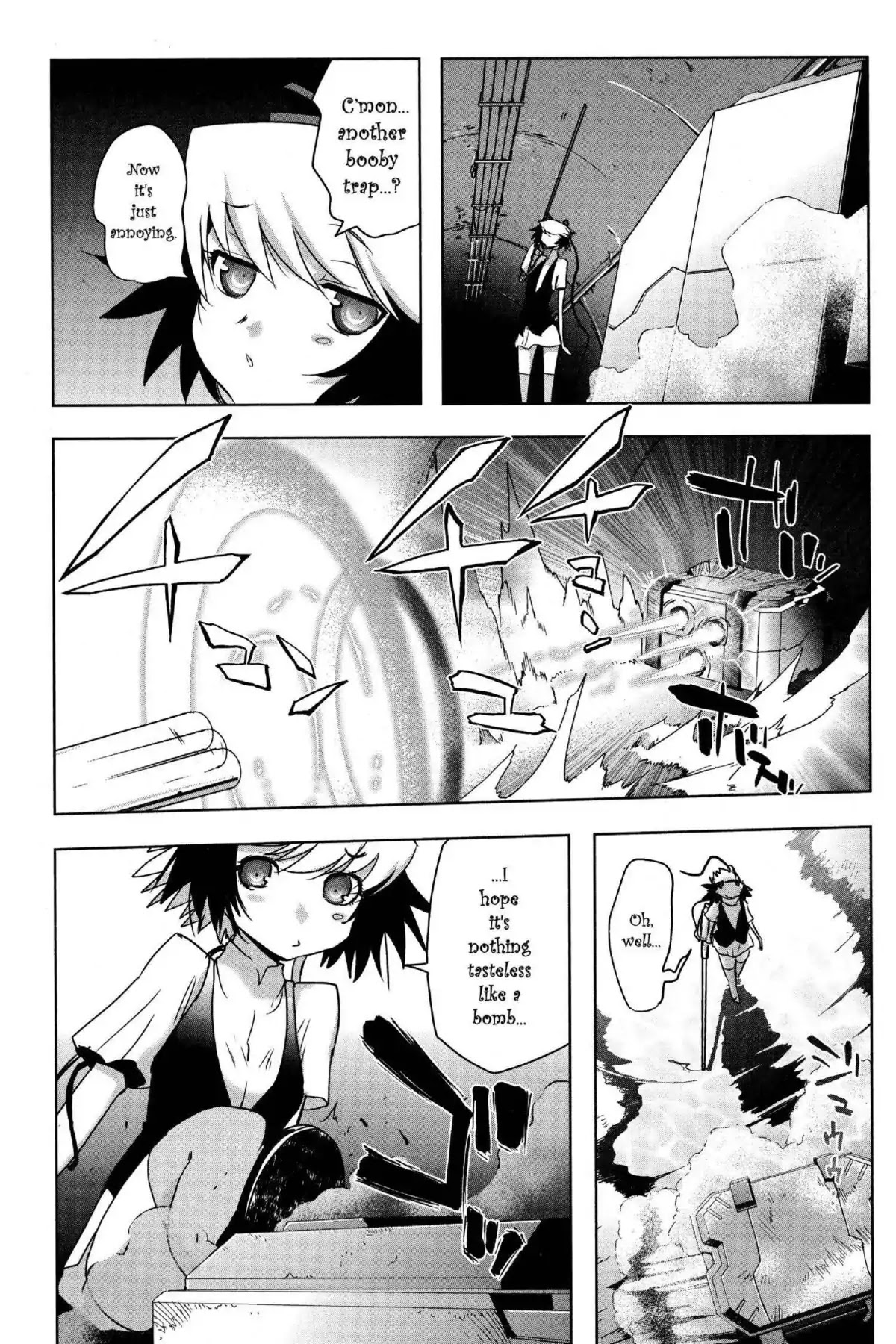 Excel Saga Chapter 26.2 page 19 - Vol.26 Mission 2: Reddish and Bluish Green
