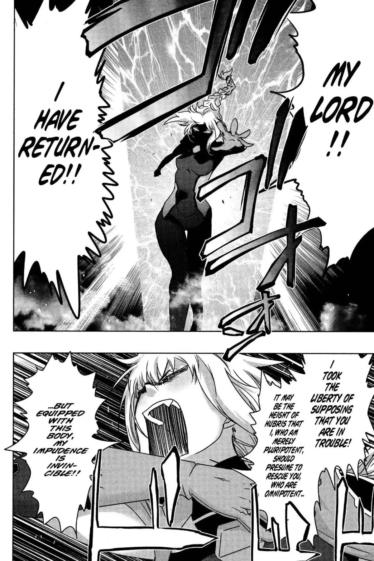 Excel Saga Chapter 26.2 page 28 - Vol.26 Mission 2: Reddish and Bluish Green