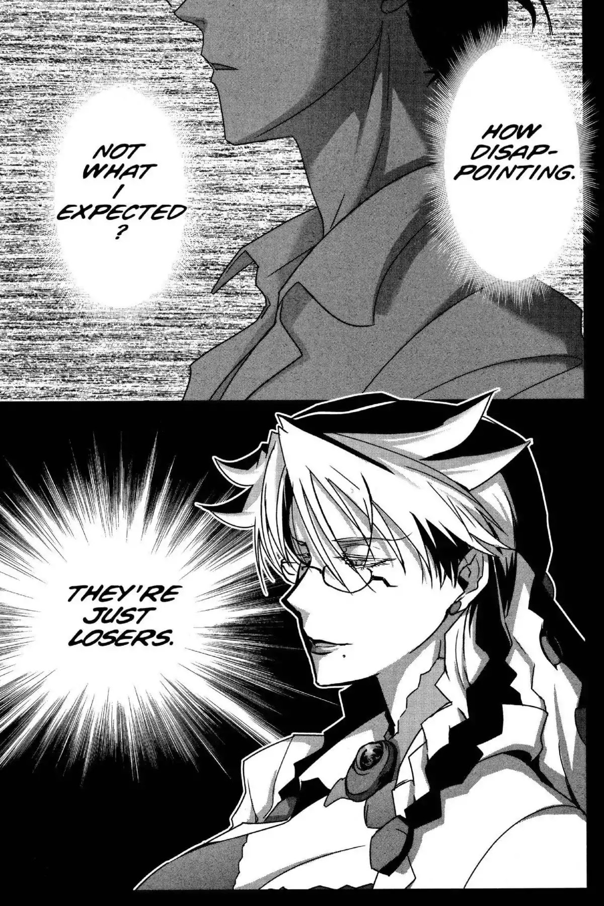 Excel Saga Chapter 26.2 page 3 - Vol.26 Mission 2: Reddish and Bluish Green