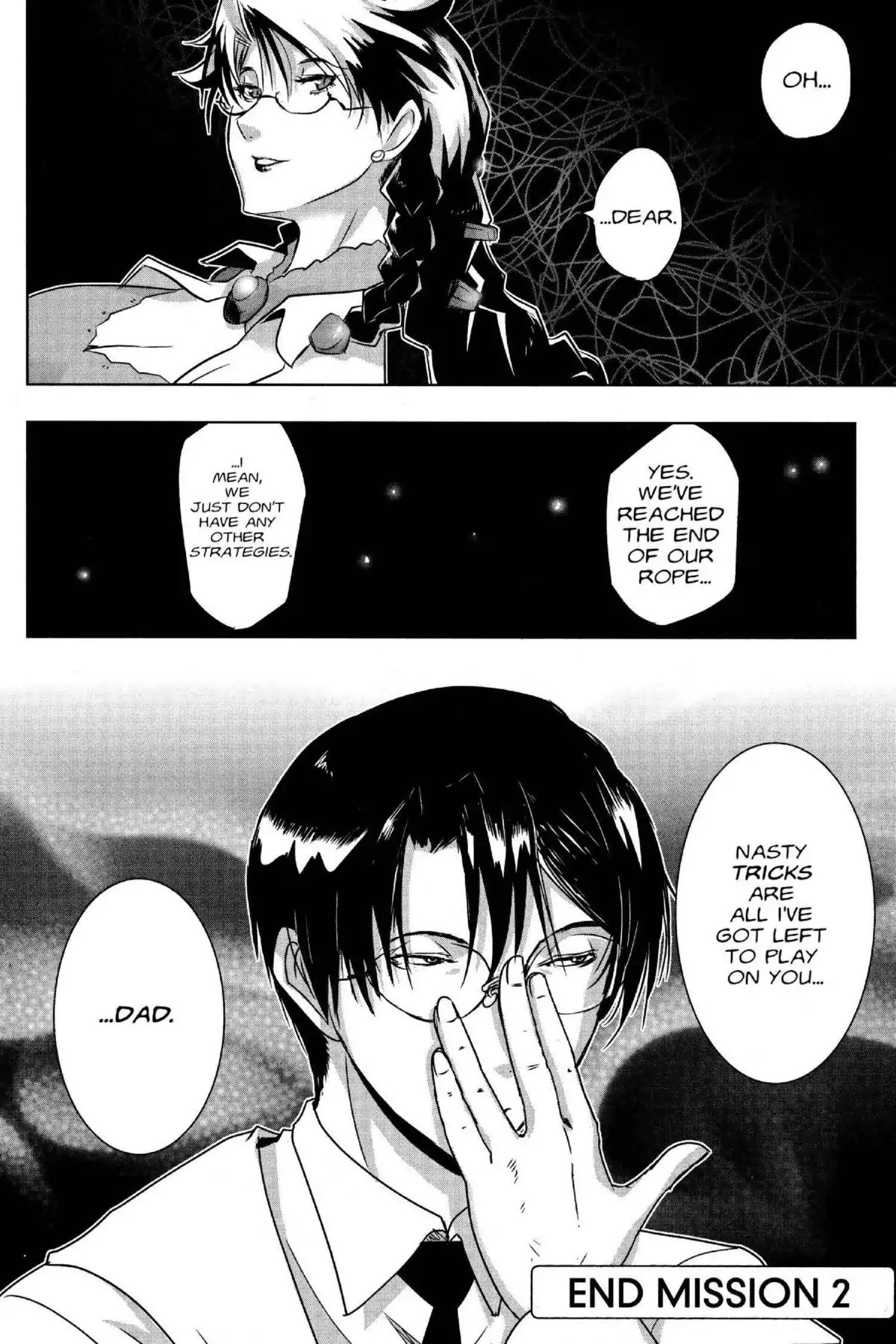 Excel Saga Chapter 26.2 page 30 - Vol.26 Mission 2: Reddish and Bluish Green