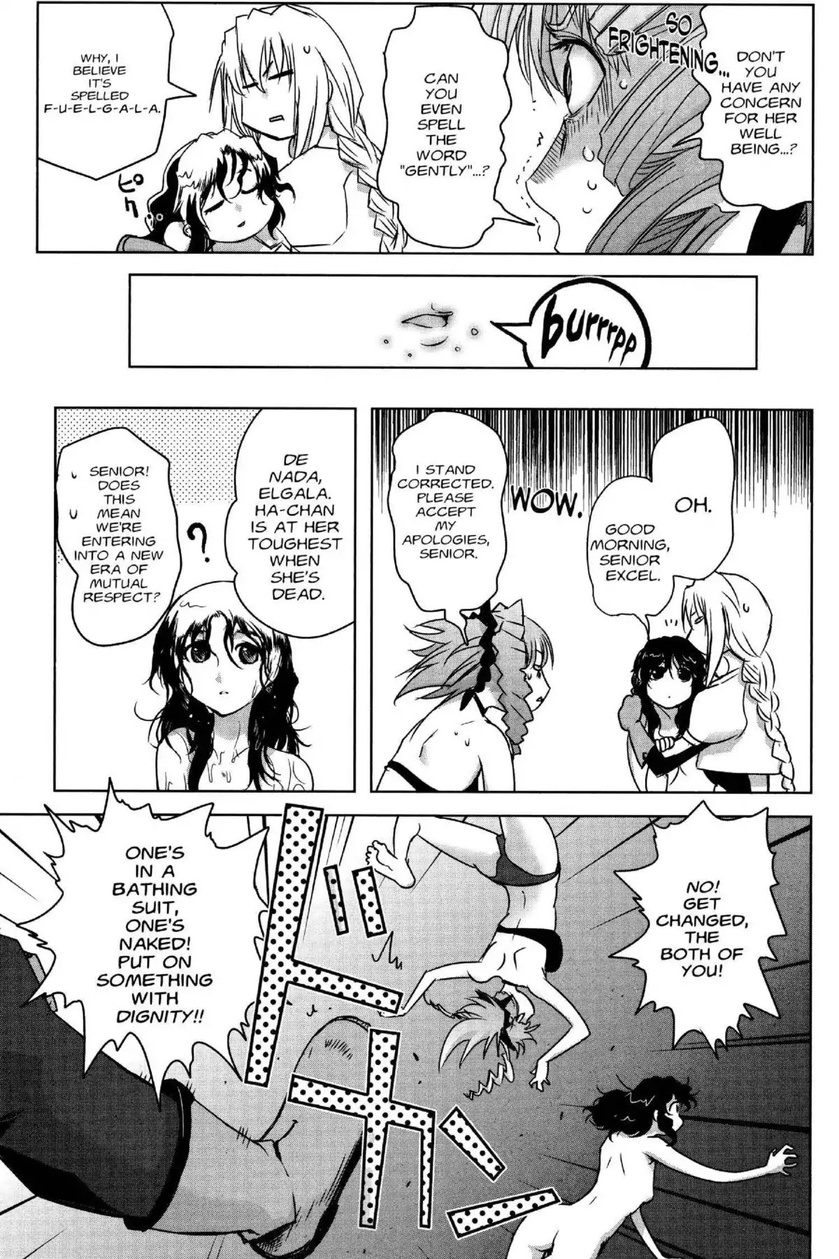 Excel Saga Chapter 26.3 page 19 - Vol.26 Mission 3: First Experience