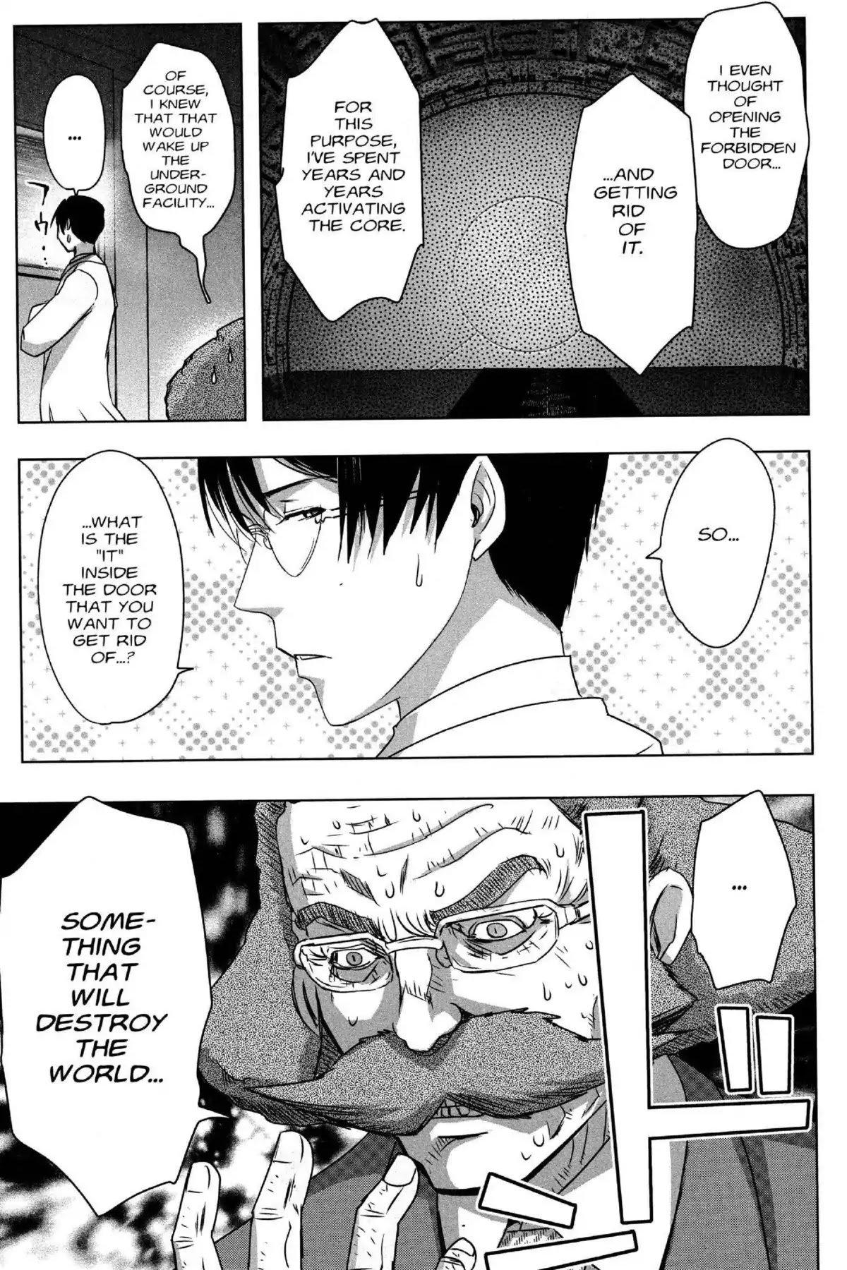 Excel Saga Chapter 26.4 page 15 - Vol.26 Mission 4: Announcement: Plans to Conquer the City Have Been Cancelled
