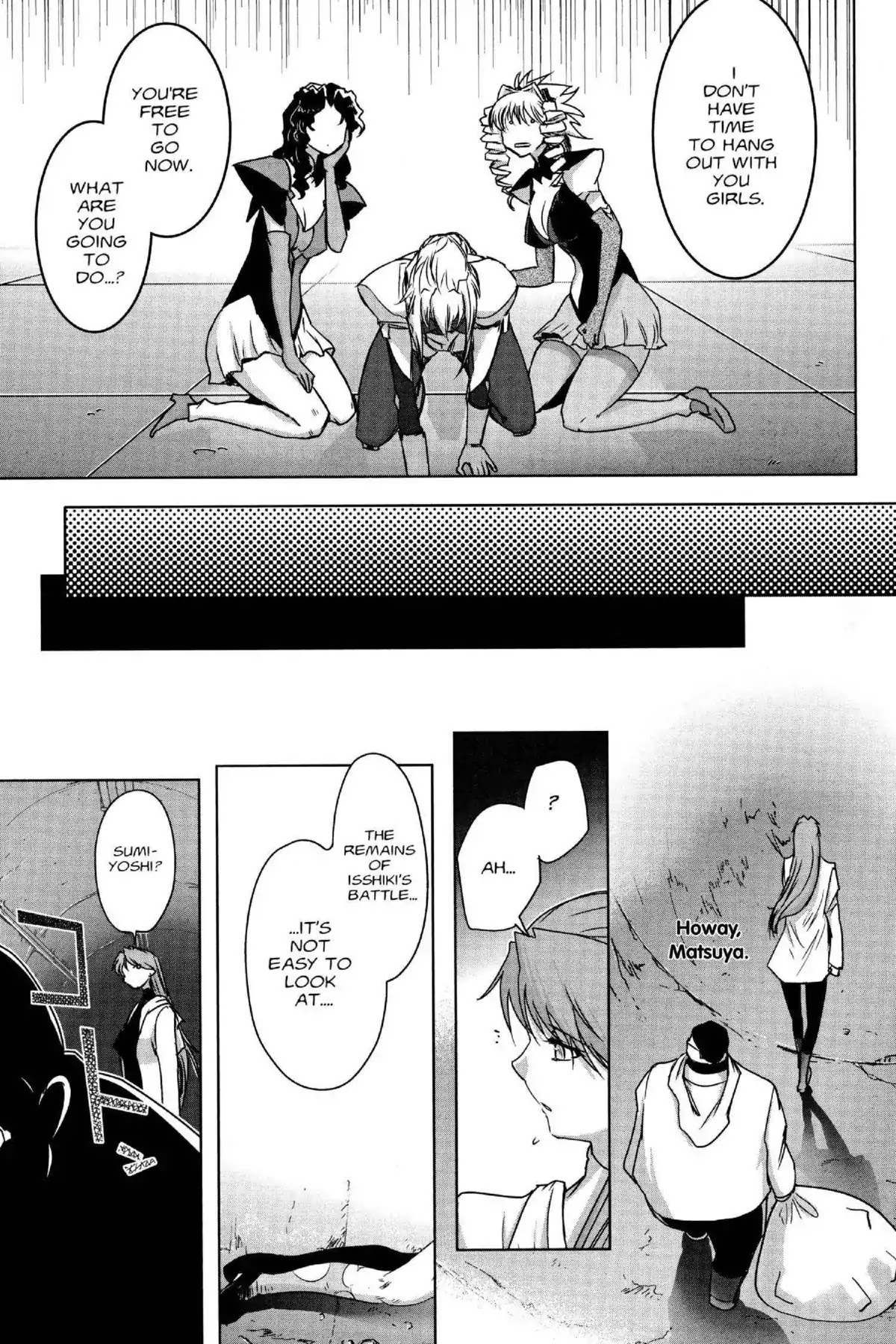 Excel Saga Chapter 26.4 page 23 - Vol.26 Mission 4: Announcement: Plans to Conquer the City Have Been Cancelled
