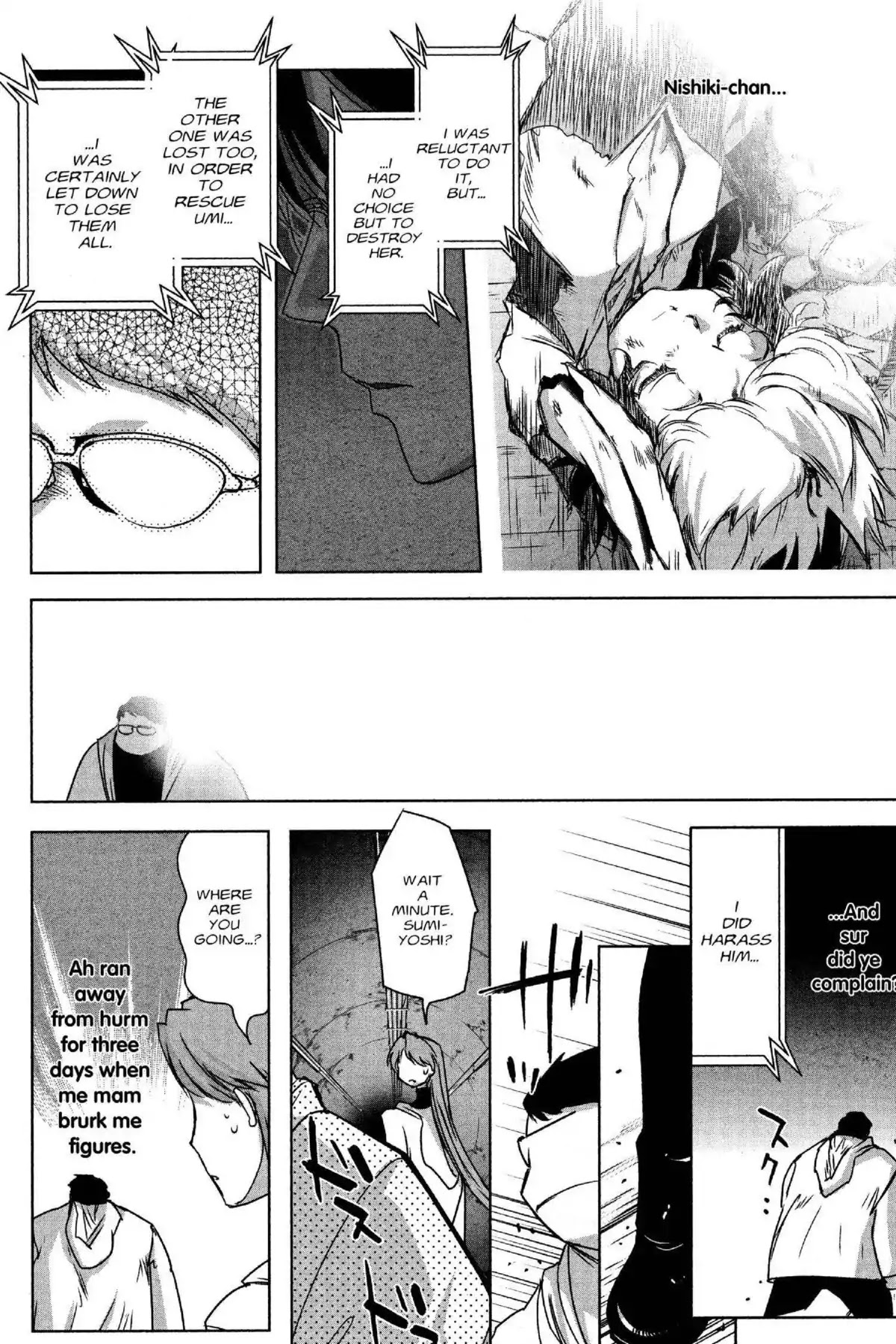 Excel Saga Chapter 26.4 page 24 - Vol.26 Mission 4: Announcement: Plans to Conquer the City Have Been Cancelled