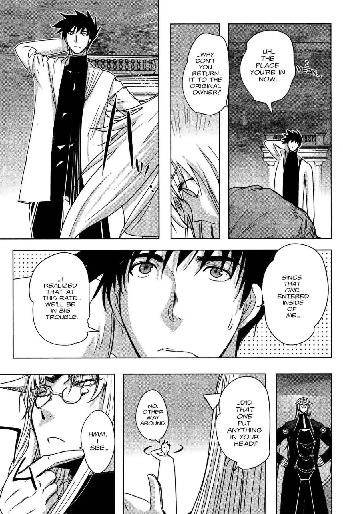 Excel Saga Chapter 26.4 page 27 - Vol.26 Mission 4: Announcement: Plans to Conquer the City Have Been Cancelled
