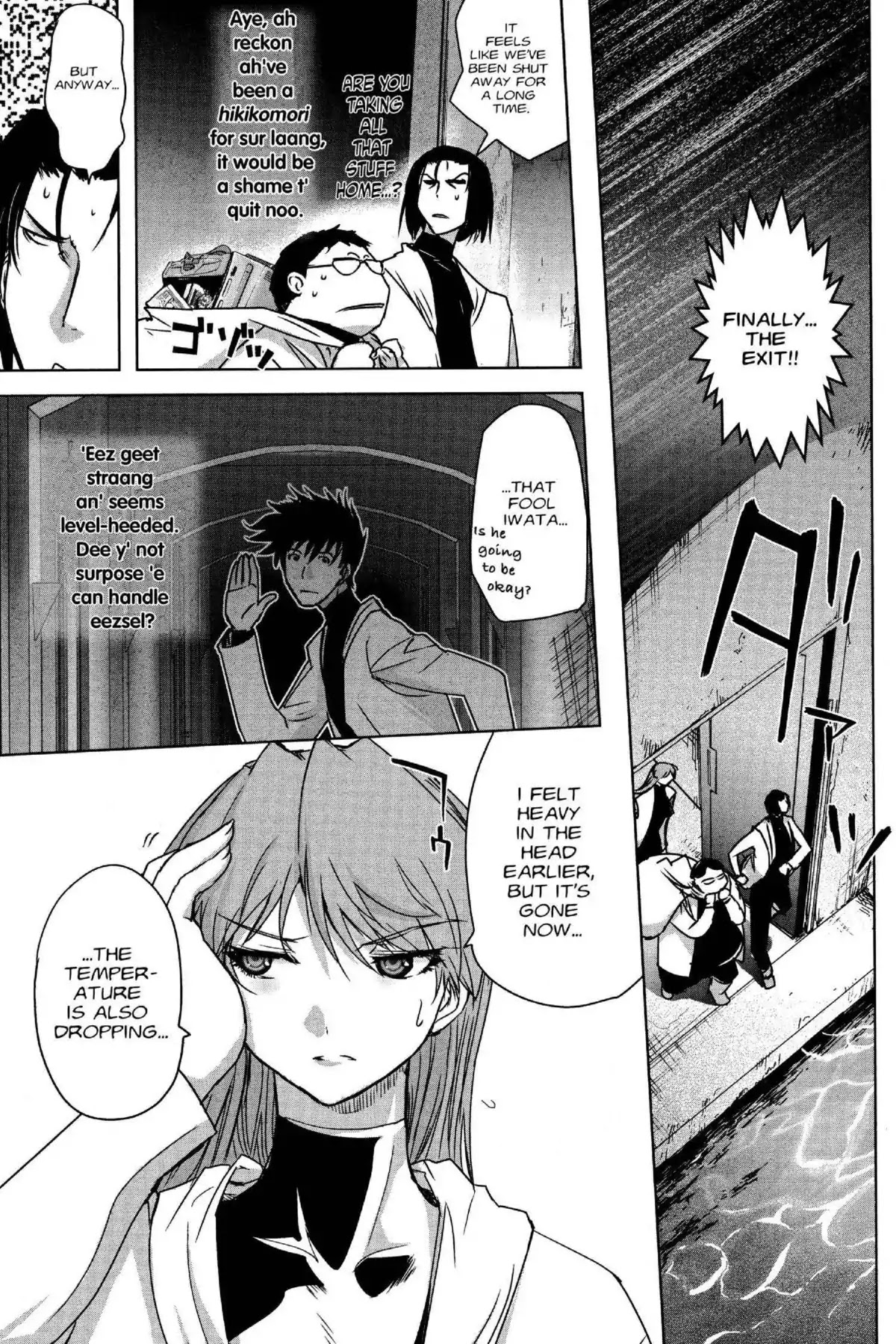 Excel Saga Chapter 26.4 page 7 - Vol.26 Mission 4: Announcement: Plans to Conquer the City Have Been Cancelled