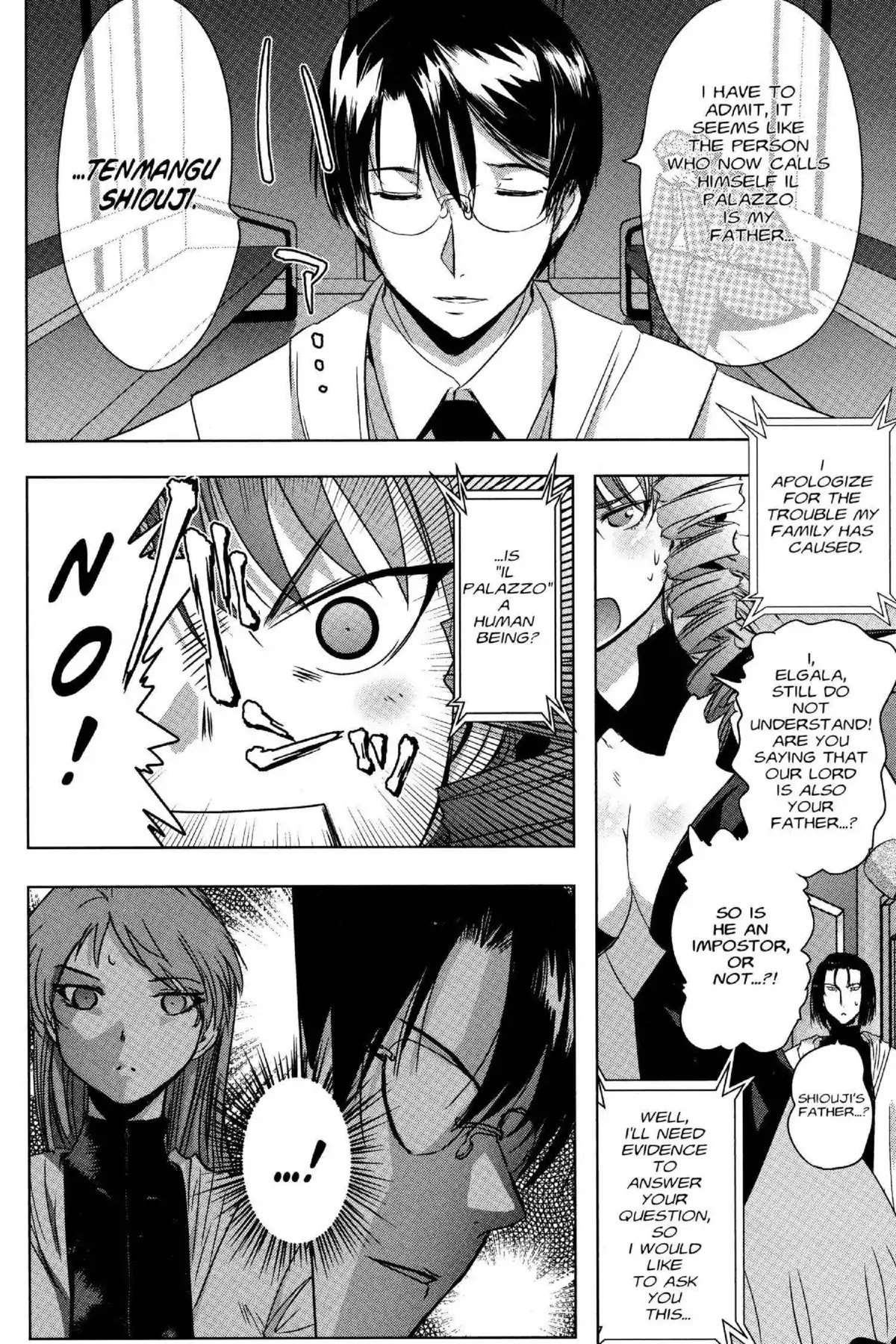 Excel Saga Chapter 26.6 page 6 - Vol.26 Mission 6: Open the Door
