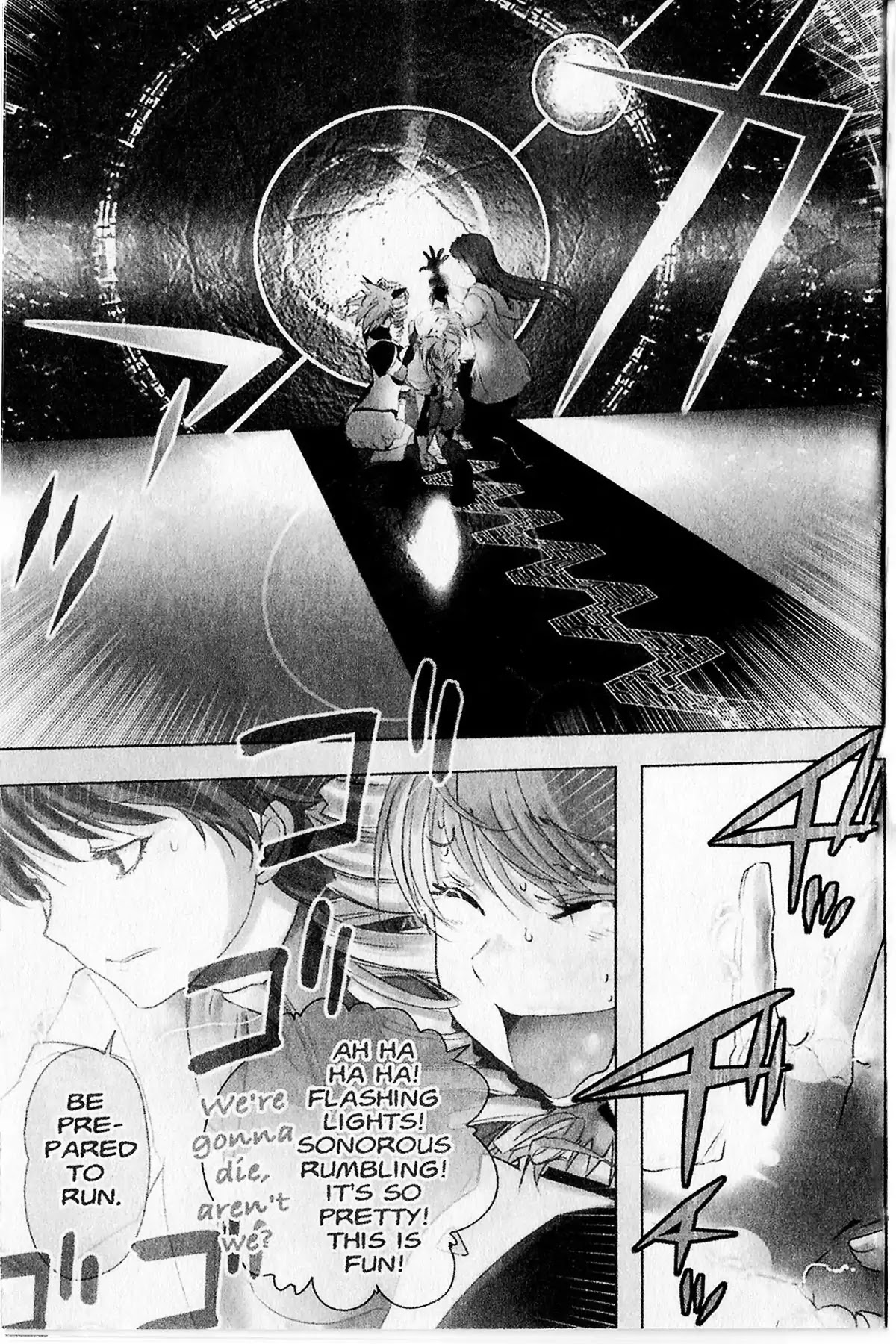 Excel Saga Chapter 27.1 page 2 - Vol.27 Mission 1: Blue of Terror