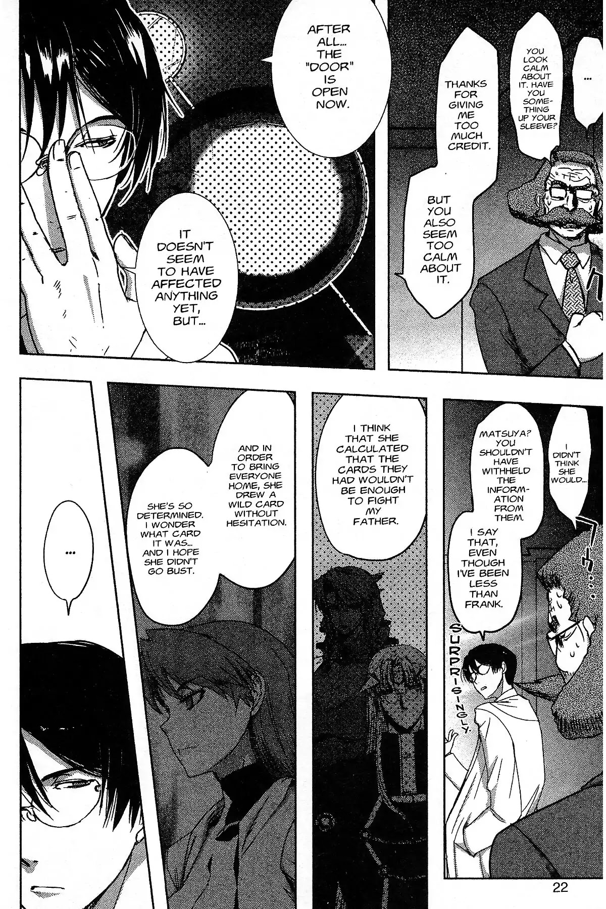 Excel Saga Chapter 27.1 page 23 - Vol.27 Mission 1: Blue of Terror