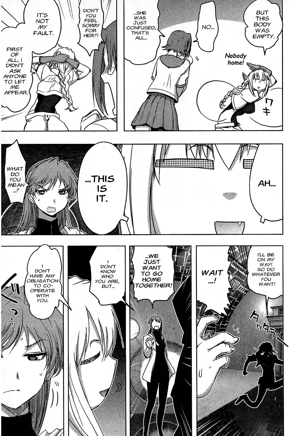 Excel Saga Chapter 27.1 page 28 - Vol.27 Mission 1: Blue of Terror