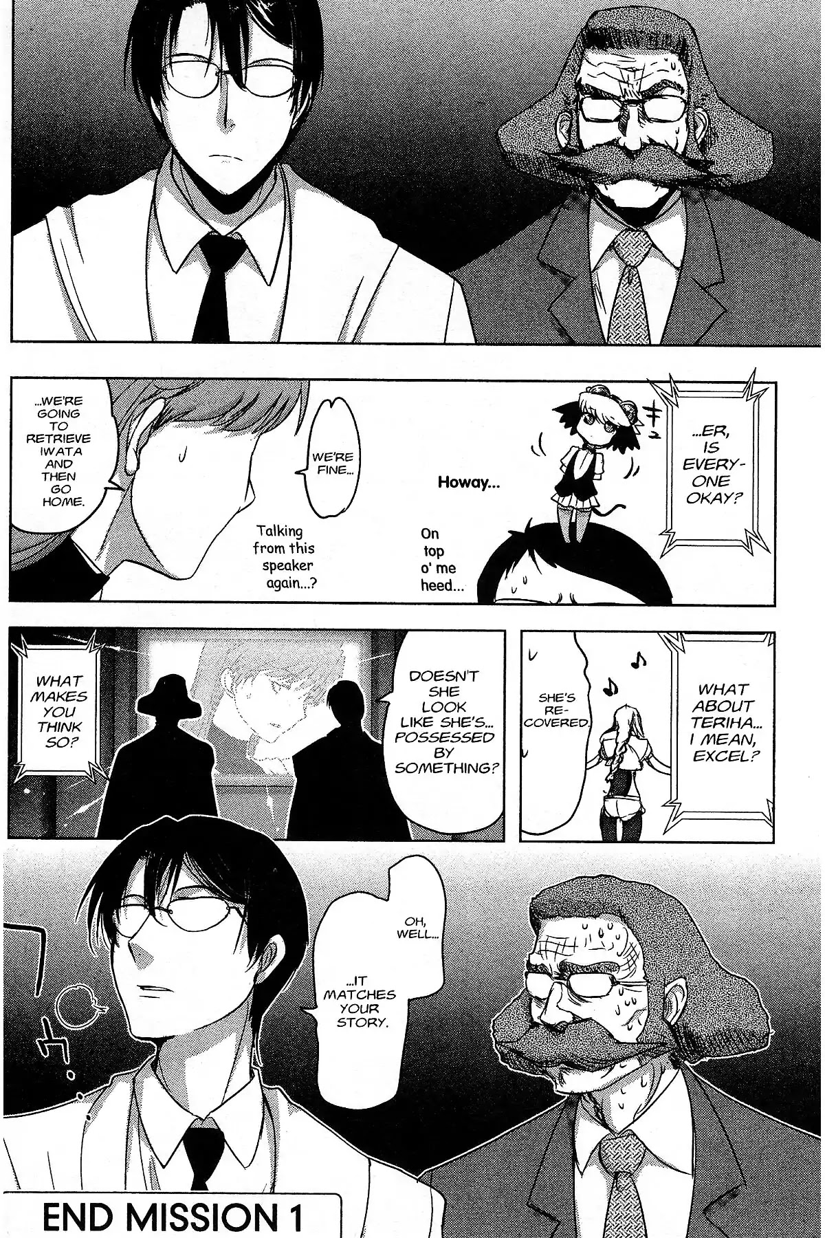 Excel Saga Chapter 27.1 page 31 - Vol.27 Mission 1: Blue of Terror