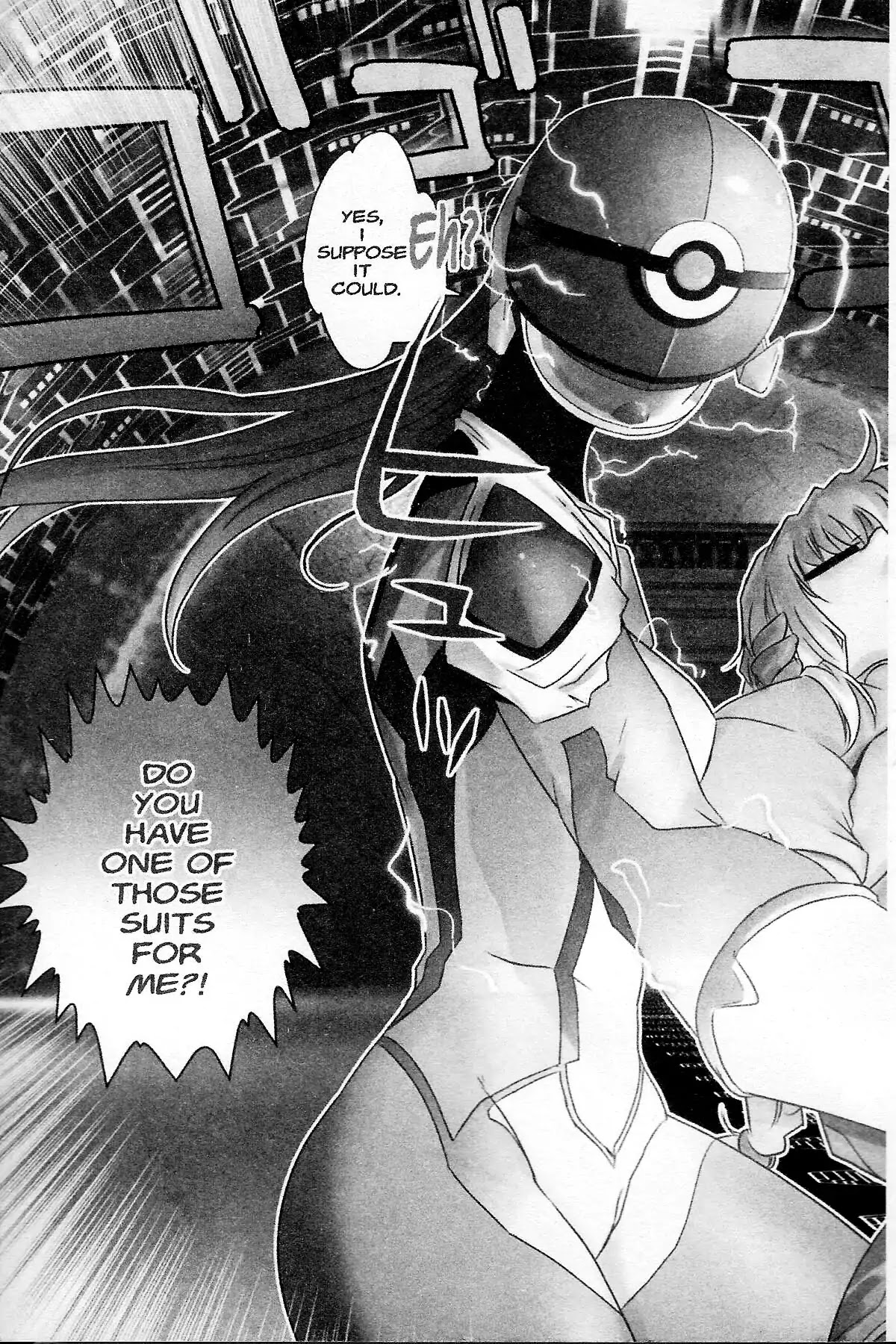 Excel Saga Chapter 27.1 page 4 - Vol.27 Mission 1: Blue of Terror