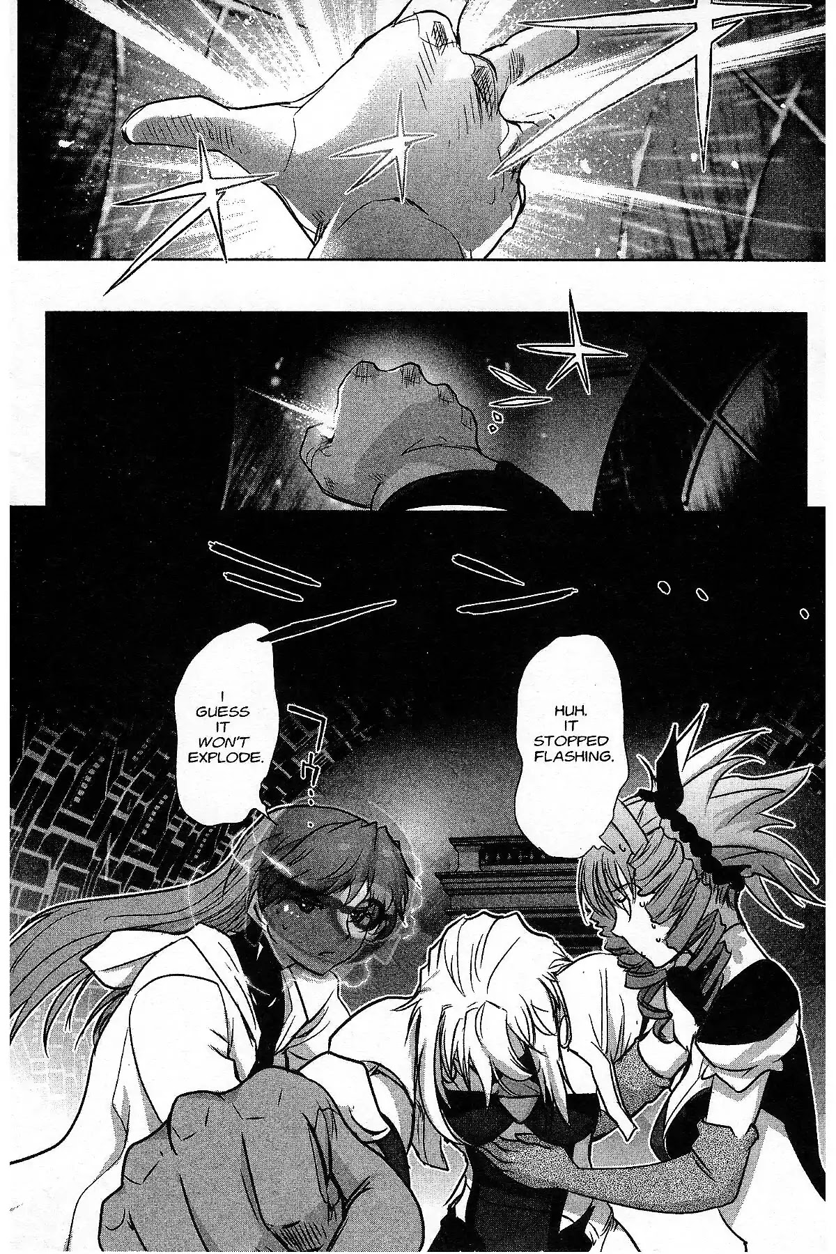 Excel Saga Chapter 27.1 page 9 - Vol.27 Mission 1: Blue of Terror
