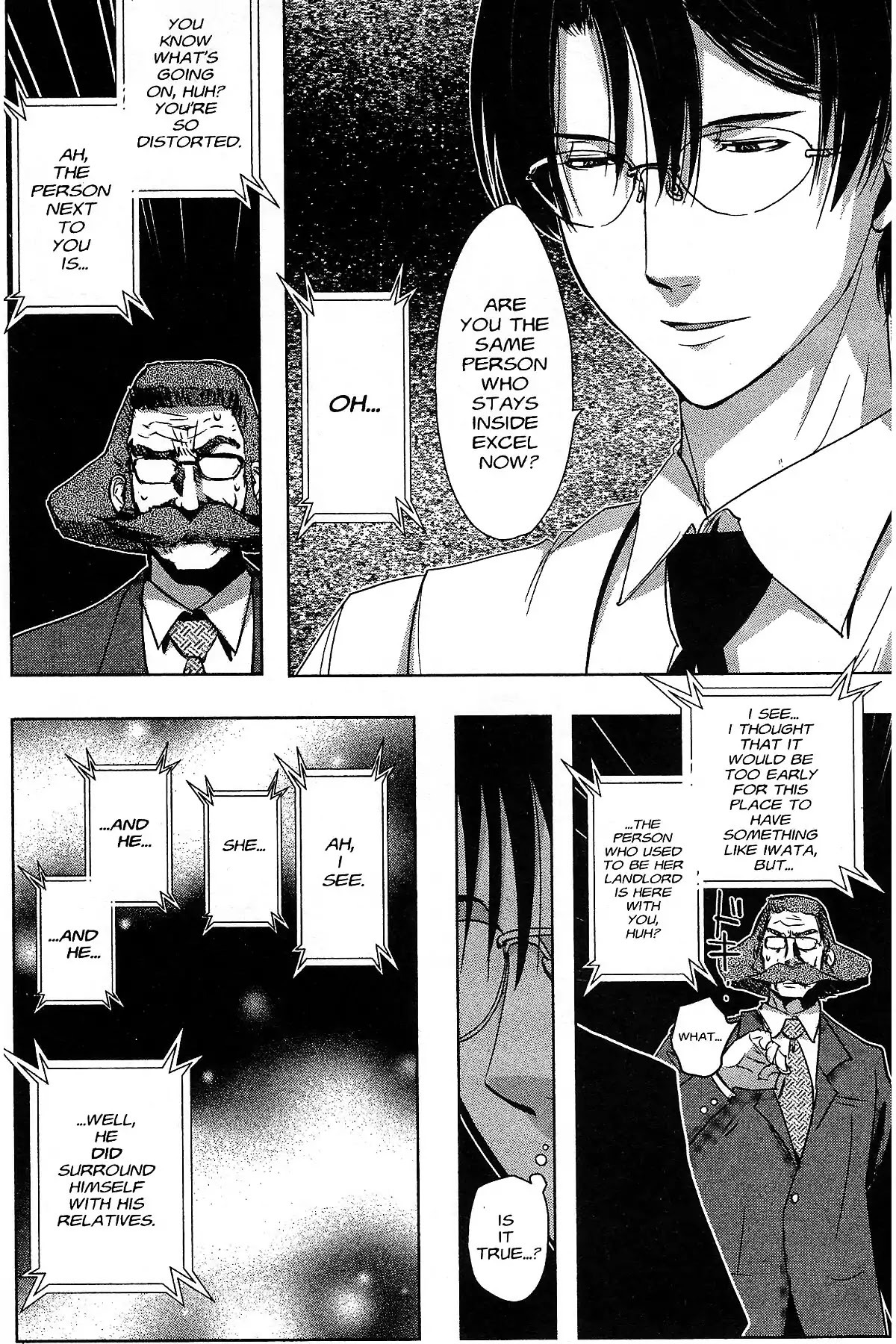 Excel Saga Chapter 27.2 page 6 - Vol.27 Mission 2: A Fairy Corpse