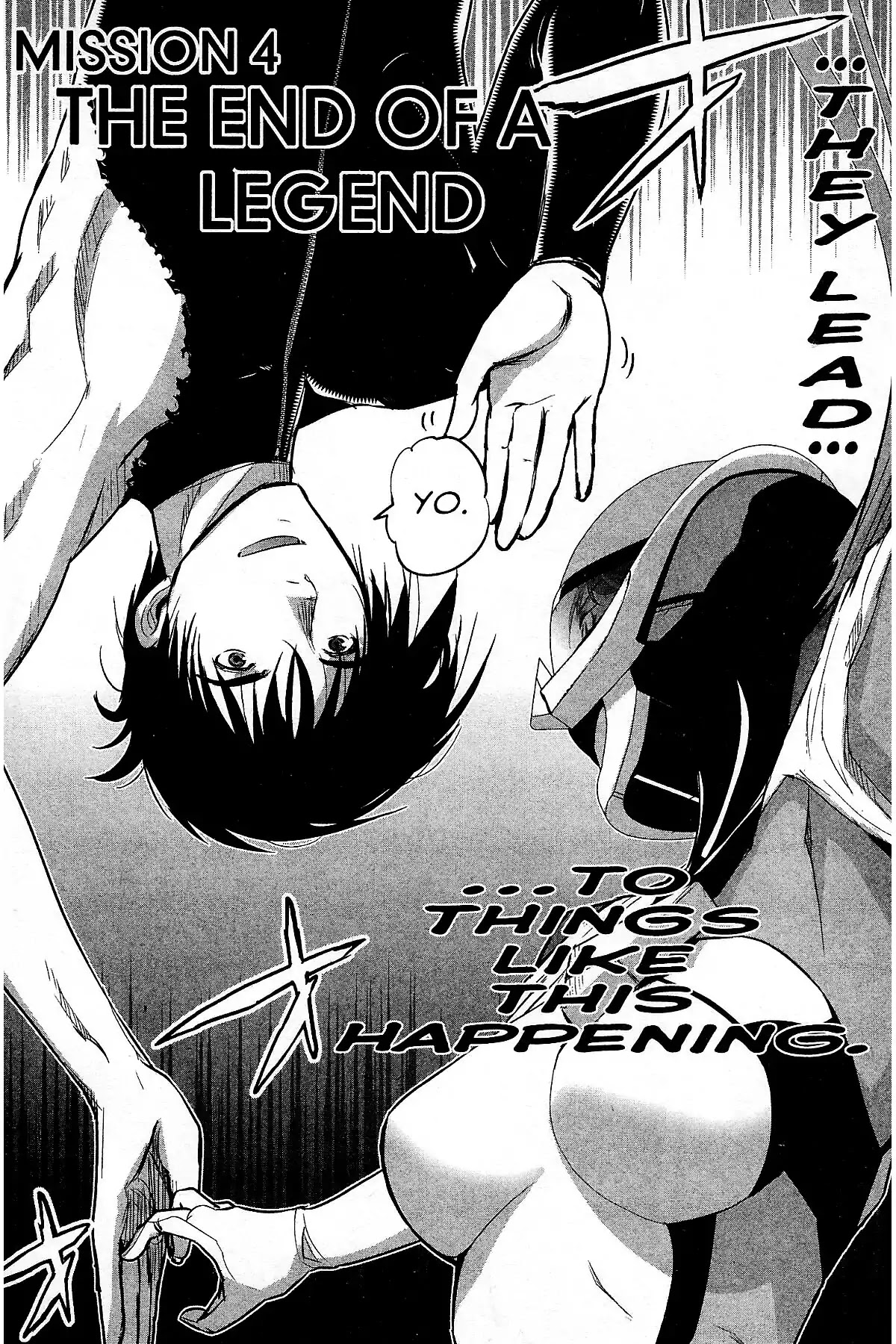 Excel Saga Chapter 27.4 page 2 - Vol.27 Mission 4: The End of a Legend