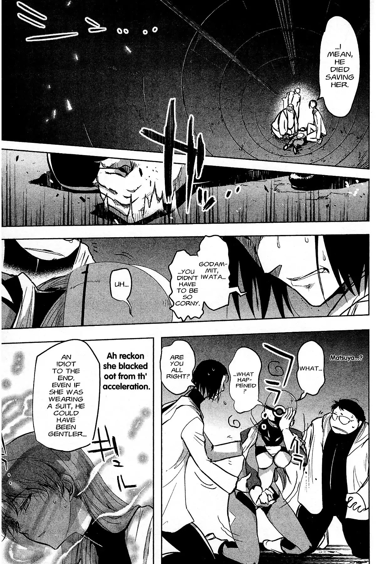 Excel Saga Chapter 27.4 page 7 - Vol.27 Mission 4: The End of a Legend