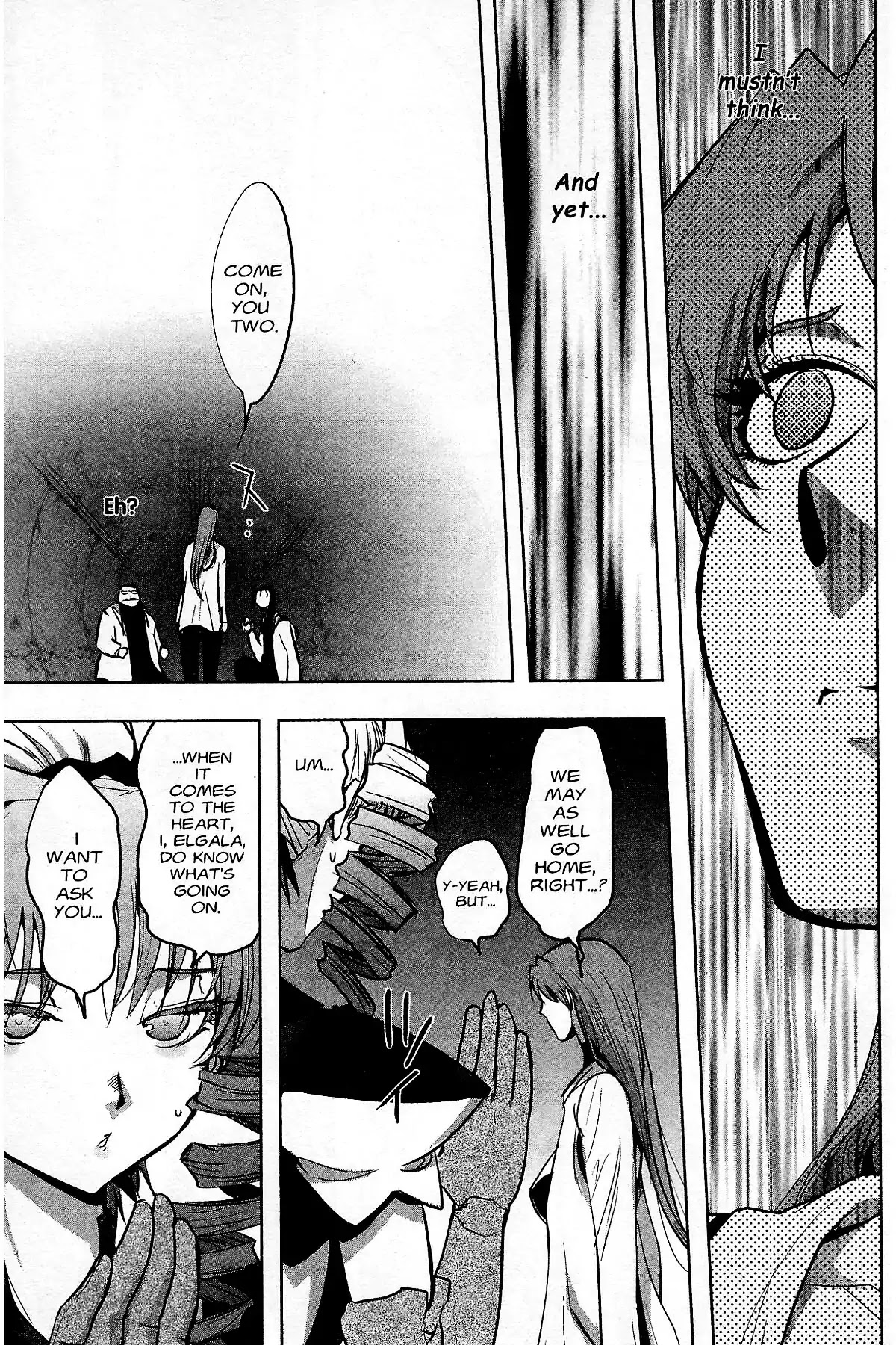 Excel Saga Chapter 27.4 page 9 - Vol.27 Mission 4: The End of a Legend
