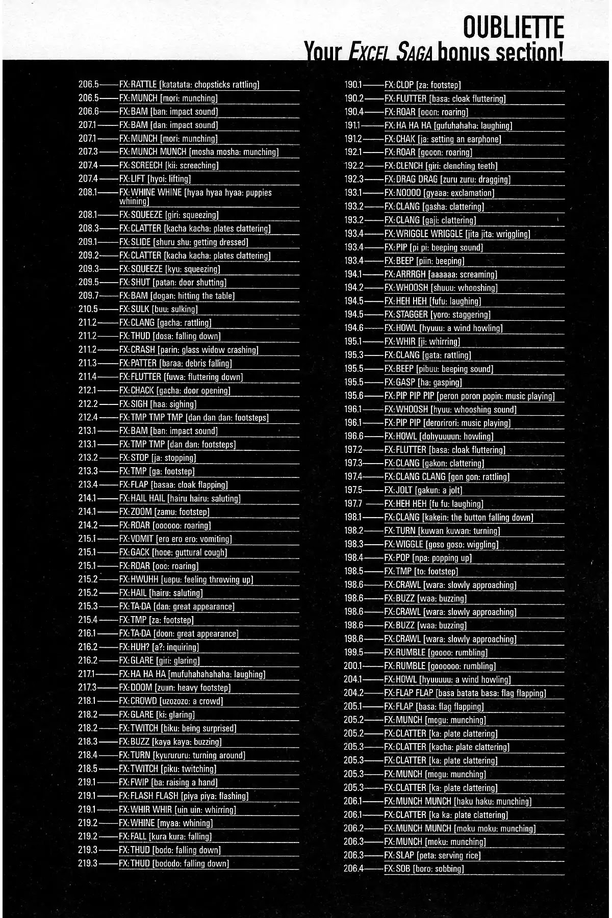 Excel Saga Chapter 27.5-5 page 7 - Vol.27 Oubliette: Excel Saga Bonus Section