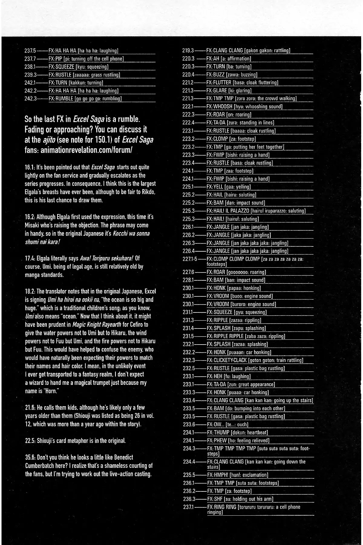 Excel Saga Chapter 27.5-5 page 8 - Vol.27 Oubliette: Excel Saga Bonus Section