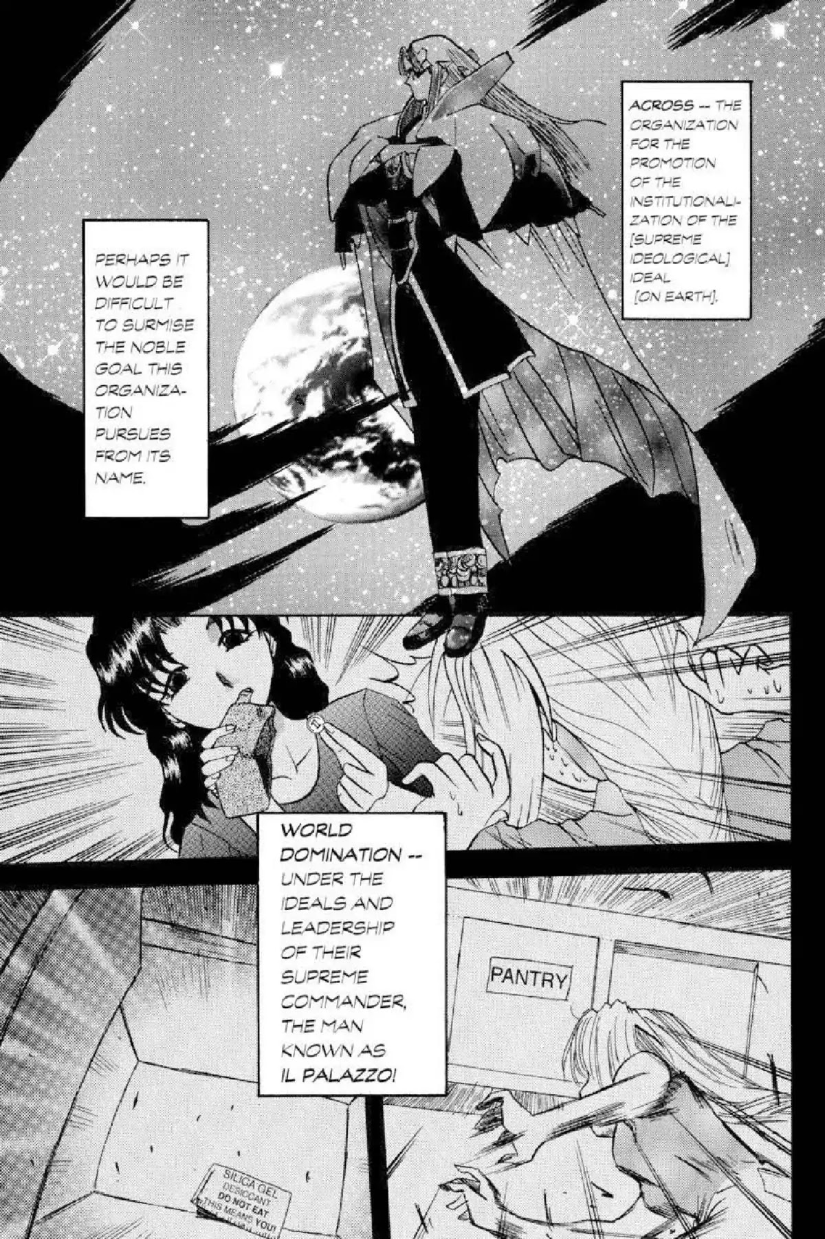 Excel Saga Chapter 3.1 page 6 - Vol.3 Mission 1: Chose Broken