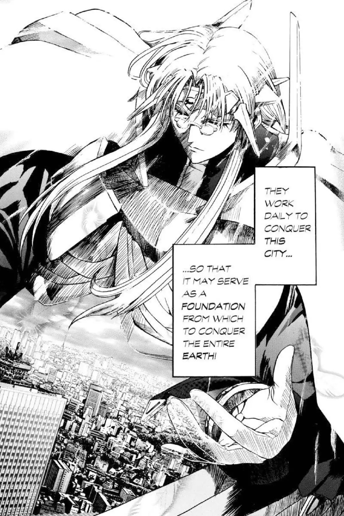 Excel Saga Chapter 3.1 page 7 - Vol.3 Mission 1: Chose Broken