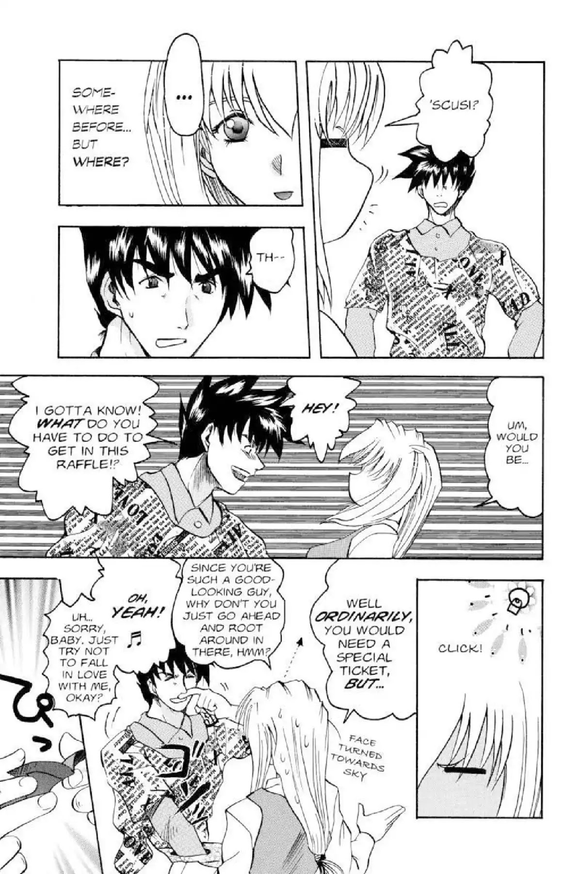 Excel Saga Chapter 3.2 page 23 - Vol.3 Mission 2: Uninhibited Electronic Signals
