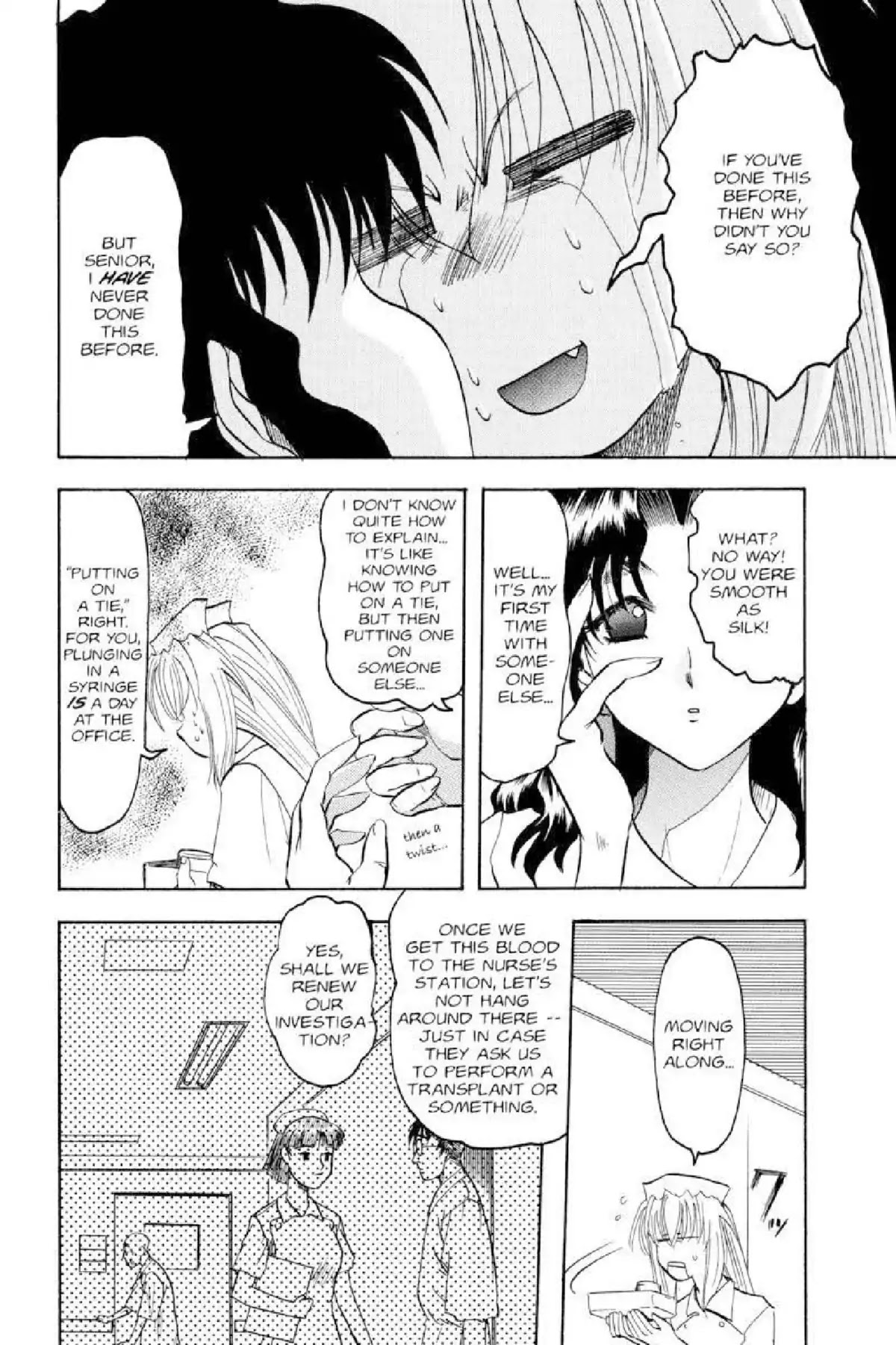 Excel Saga Chapter 3.3 page 13 - Vol.3 Mission 3: The Shape of White Color