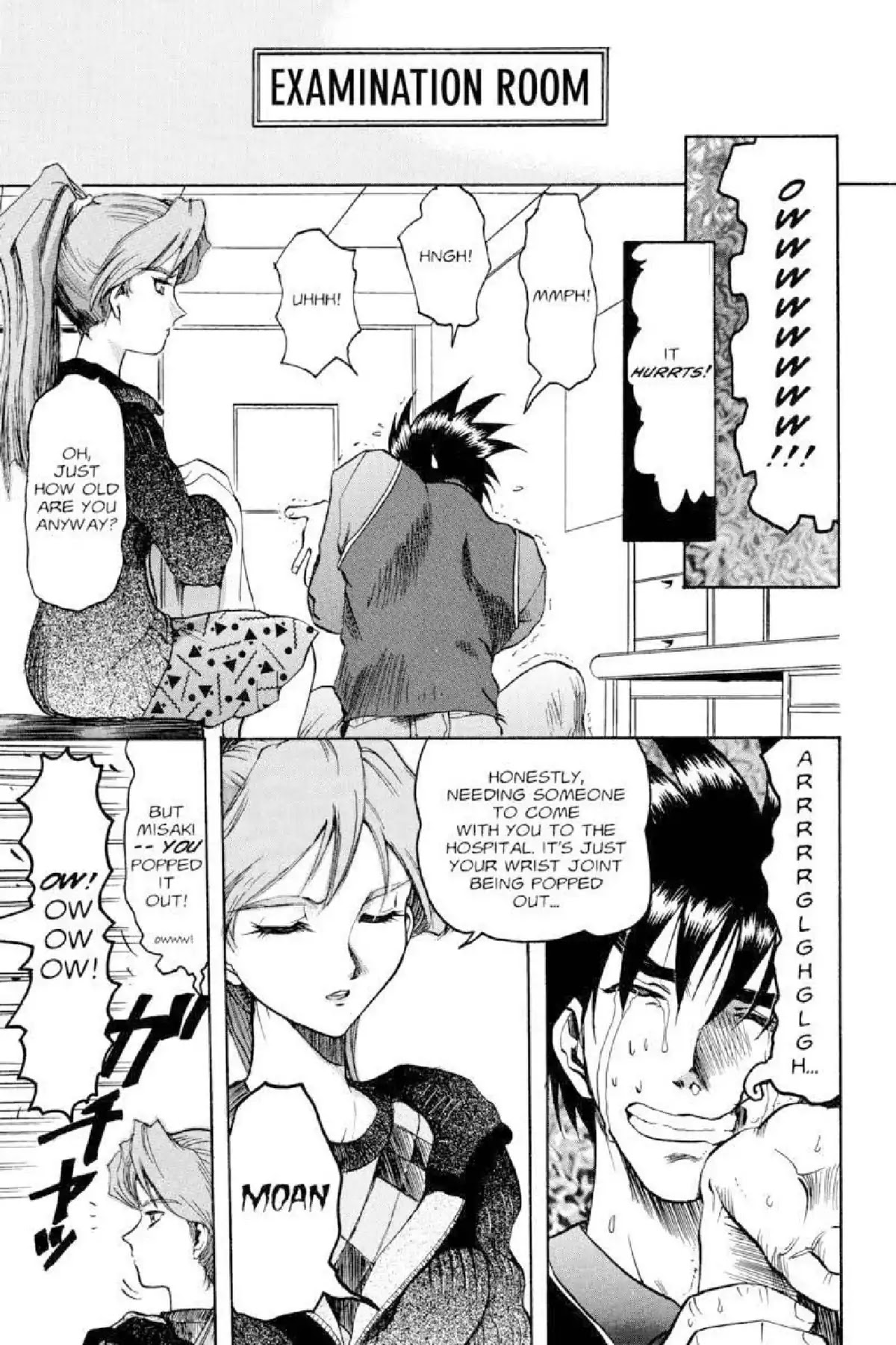 Excel Saga Chapter 3.3 page 14 - Vol.3 Mission 3: The Shape of White Color