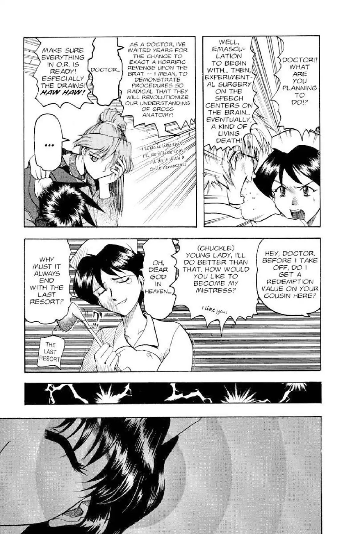 Excel Saga Chapter 3.3 page 19 - Vol.3 Mission 3: The Shape of White Color