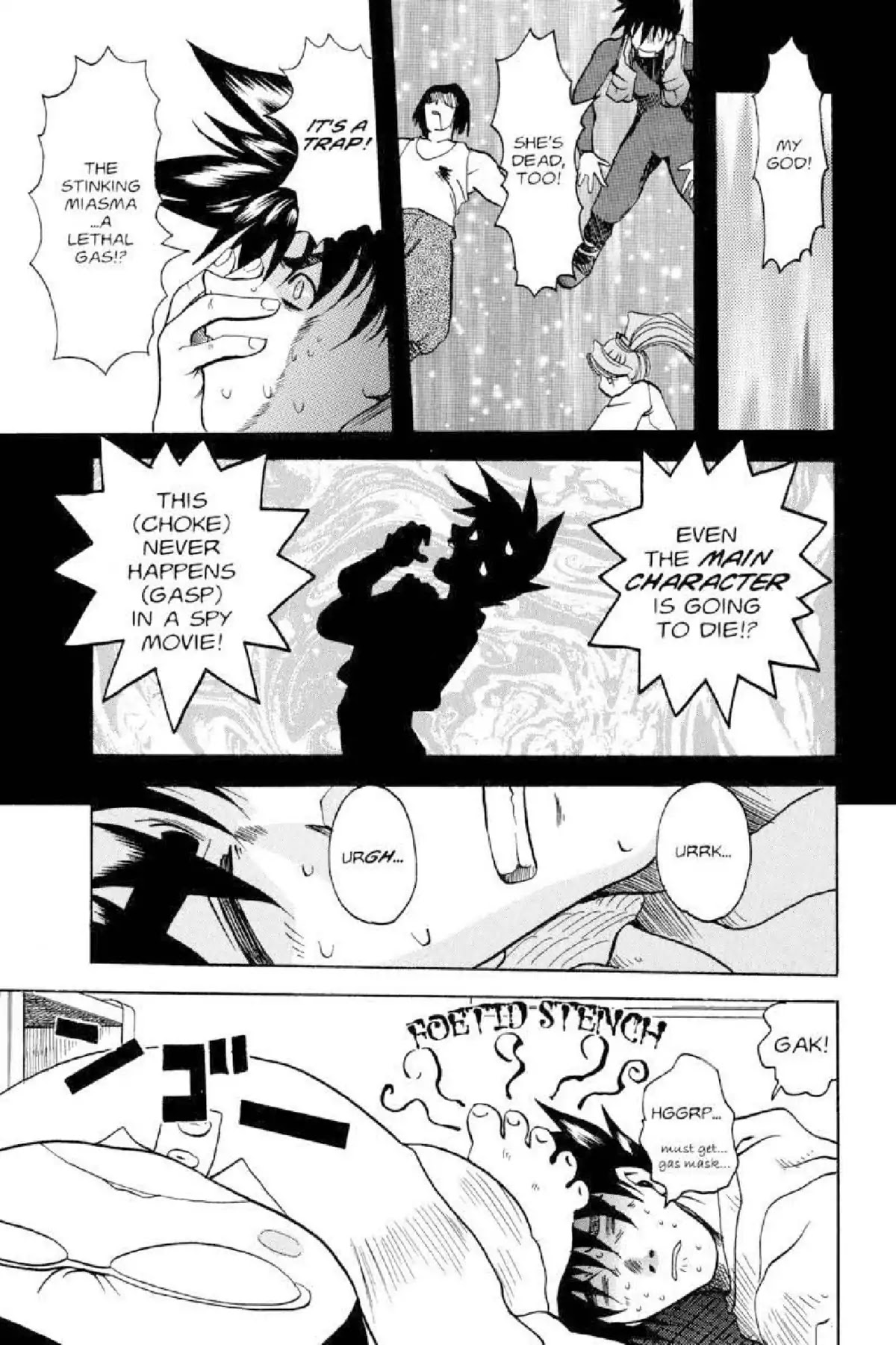 Excel Saga Chapter 3.4 page 18 - Vol.3 Mission 4: The Looking Glass of Delicate Bubbles