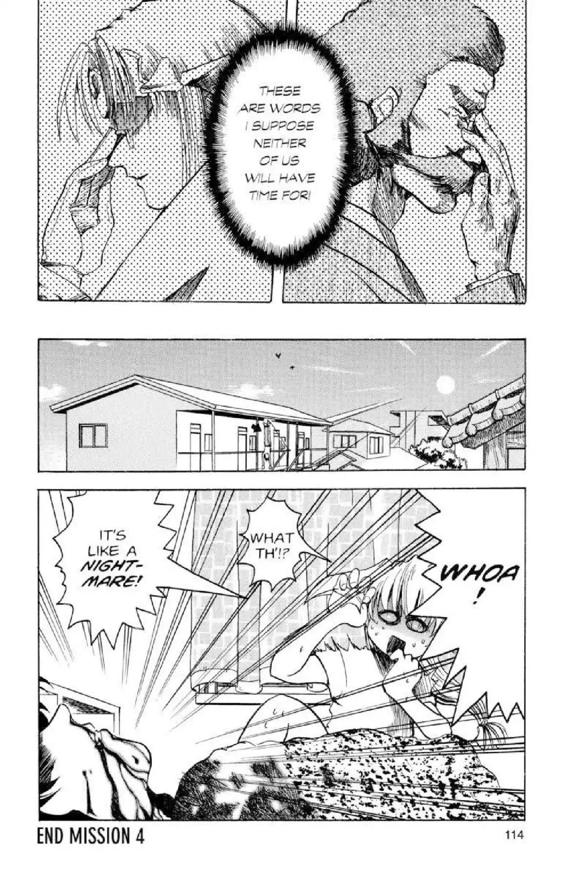 Excel Saga Chapter 3.4 page 23 - Vol.3 Mission 4: The Looking Glass of Delicate Bubbles