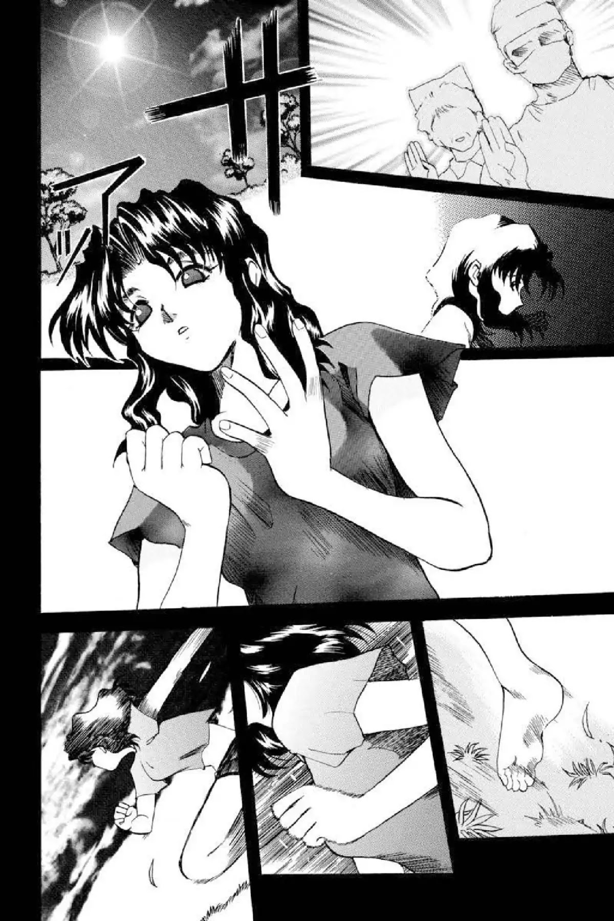 Excel Saga Chapter 3.4 page 9 - Vol.3 Mission 4: The Looking Glass of Delicate Bubbles