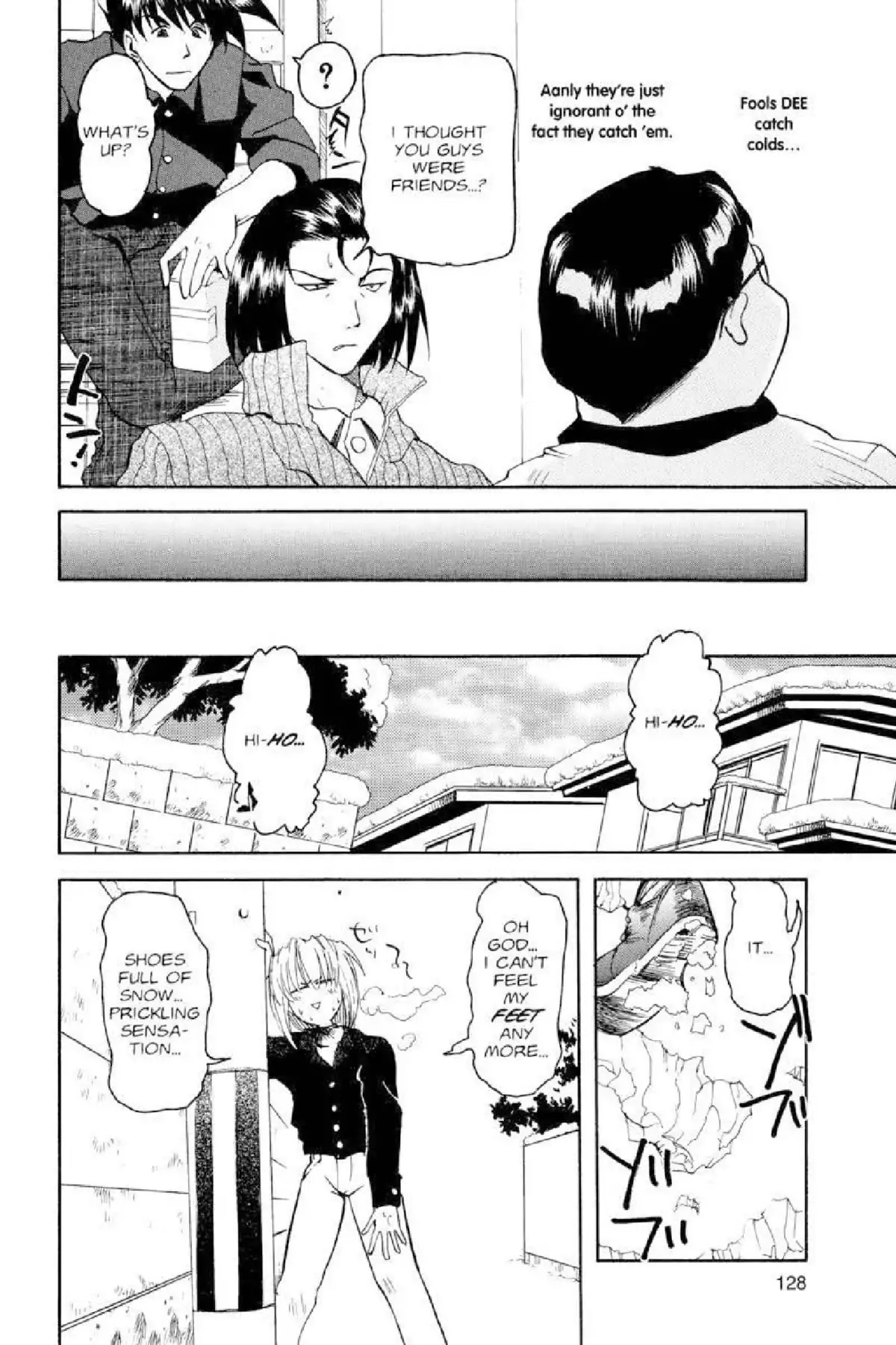 Excel Saga Chapter 3.5 page 13 - Vol.3 Mission 5: That Which Scatters About in the White Skies