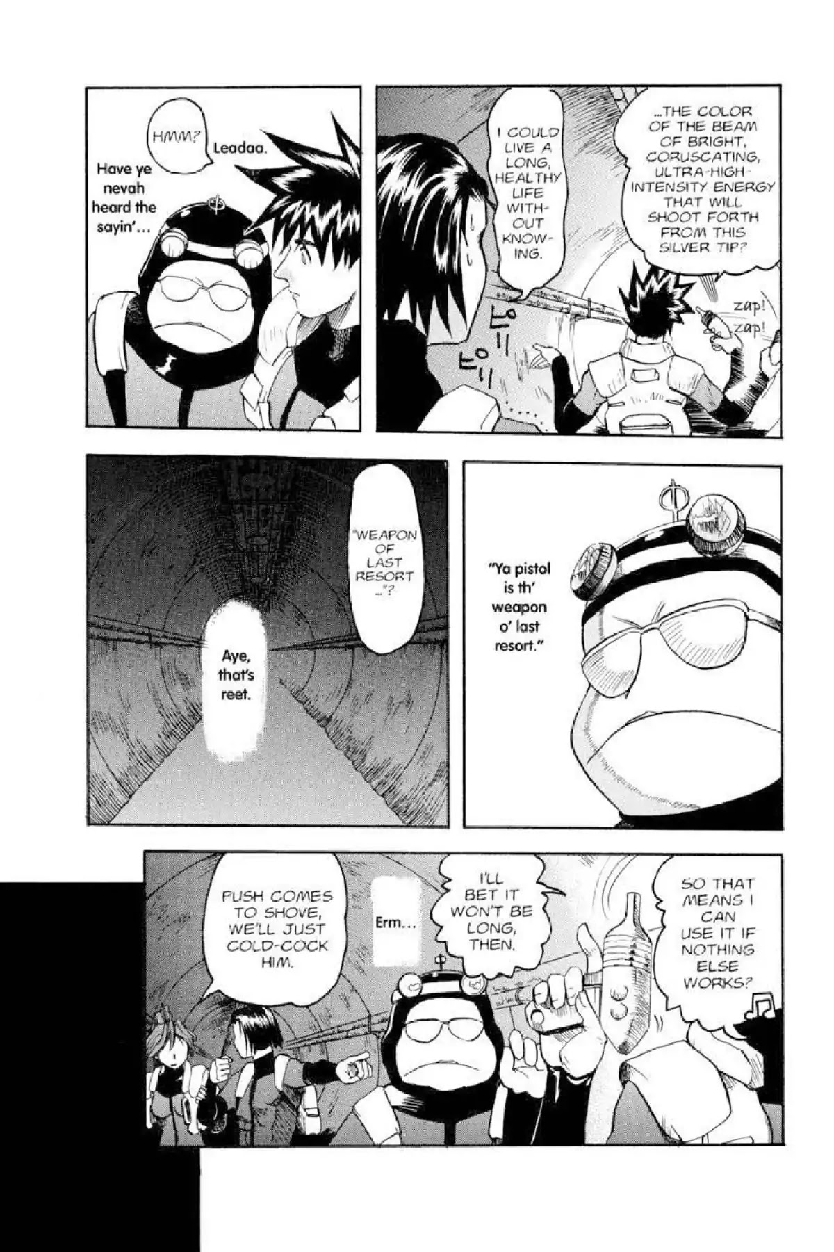 Excel Saga Chapter 3.6 page 16 - Vol.3 Mission 6: He Who Does Not Open the Treasure Box Himself